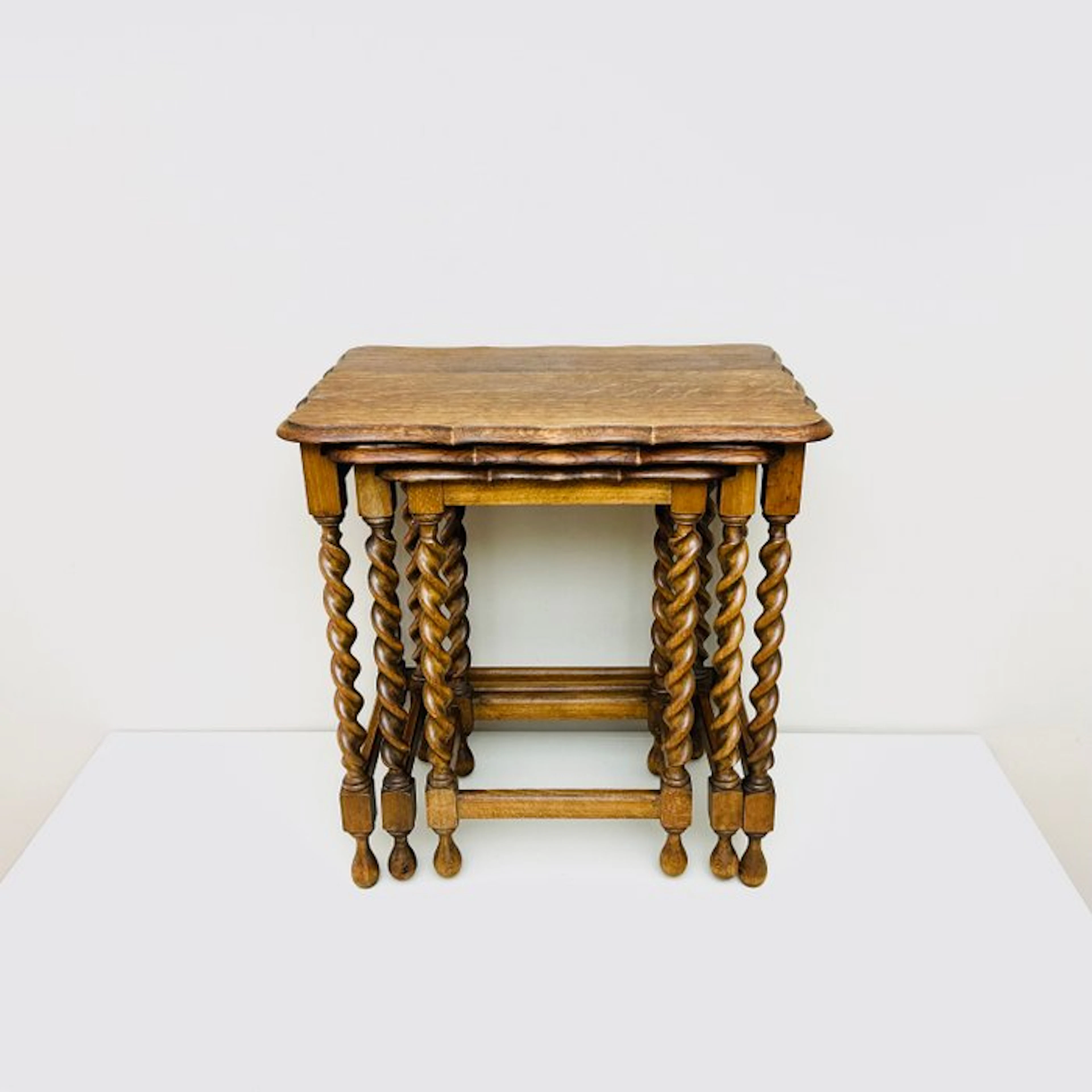 Side table (3) - Oak - Nesteltafels