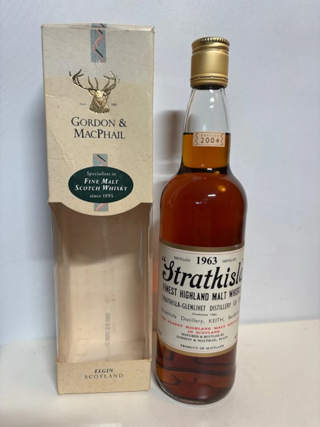 Strathisla 1963 Finest Highland Malt Whisky - Gordon & MacPhail -