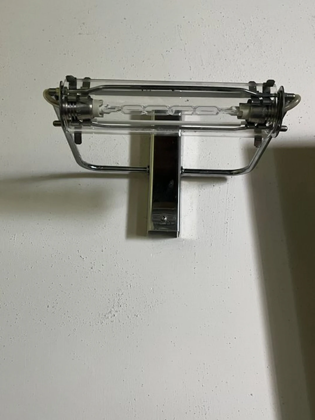 Fontana Arte - Livio Castiglioni - Lamp - Chrome, Glass - Big wall spark