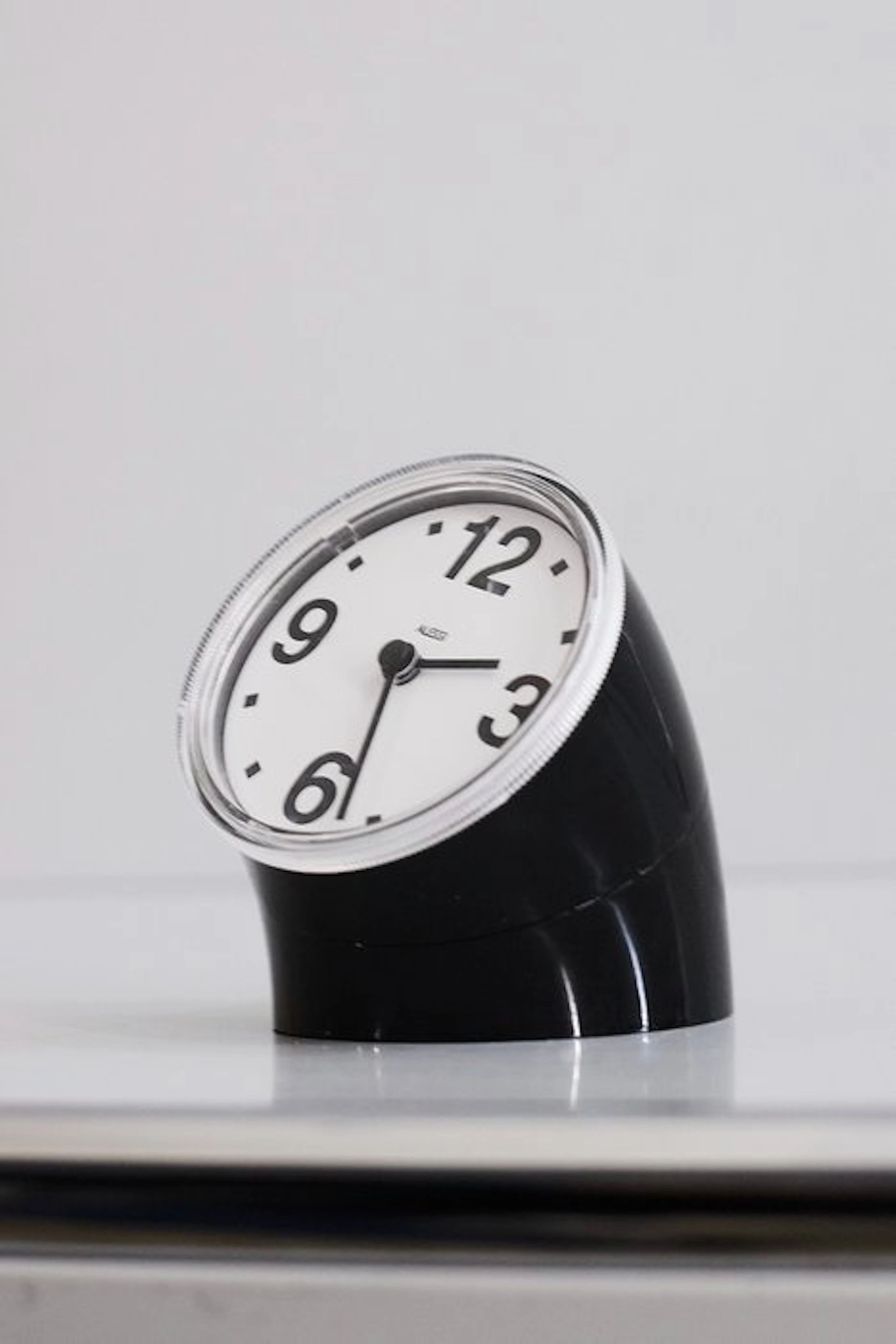 Desk clock - Alessi - Pio Manzù - Cronotime - Plastic - 2020+