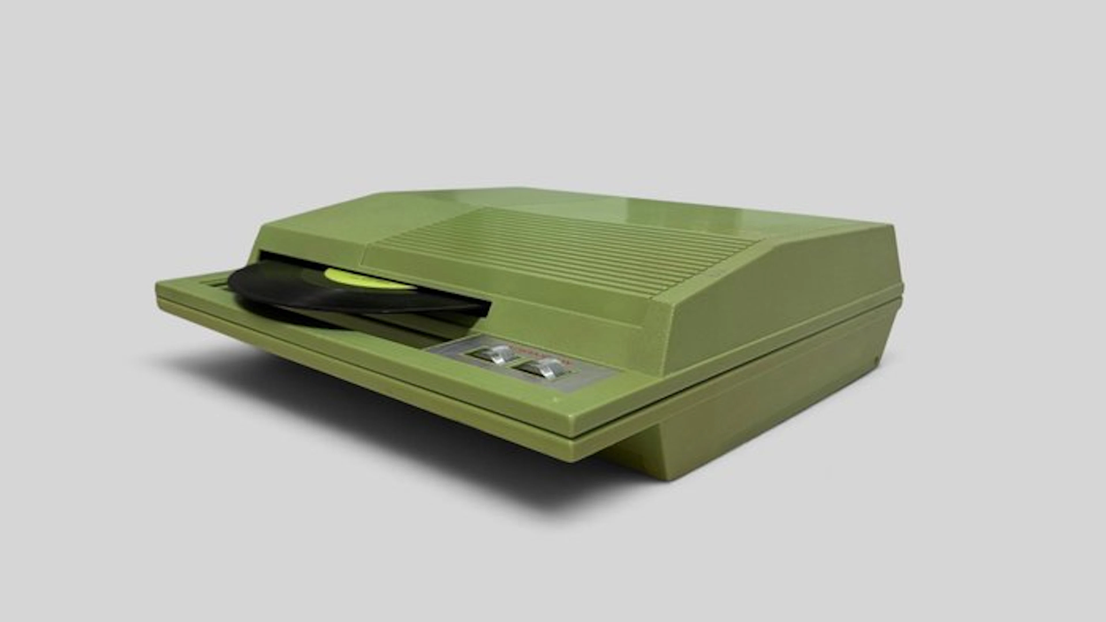 Kosmophon / Europhon – Olive Green Portable Record Player...