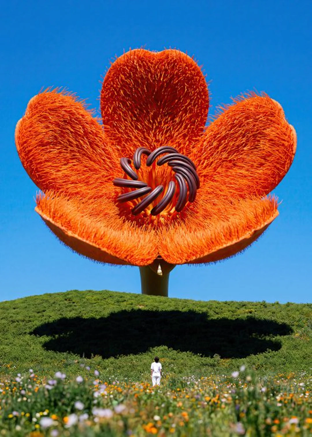 Kleury.art - [XL Canvas] "Colossus of the Poppy Field" by Kleury.art (1/5)