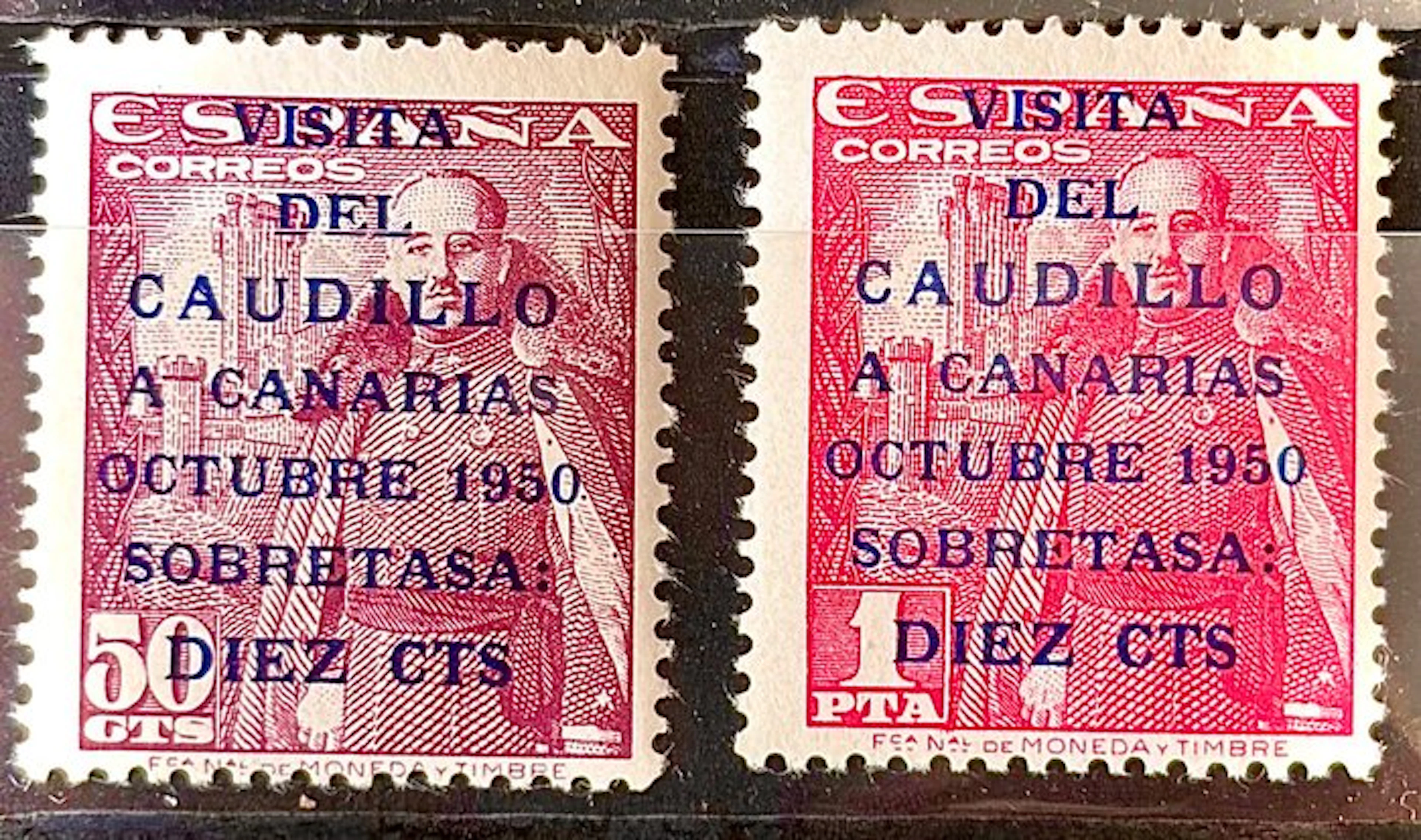 Spain 1951/1951 - The Caudillo's visit to the Canary...