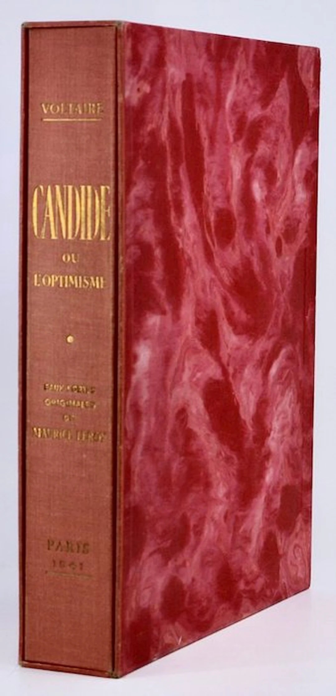 VOLTAIRE / Maurice LEROY - Candide ou l'Optimisme [30...