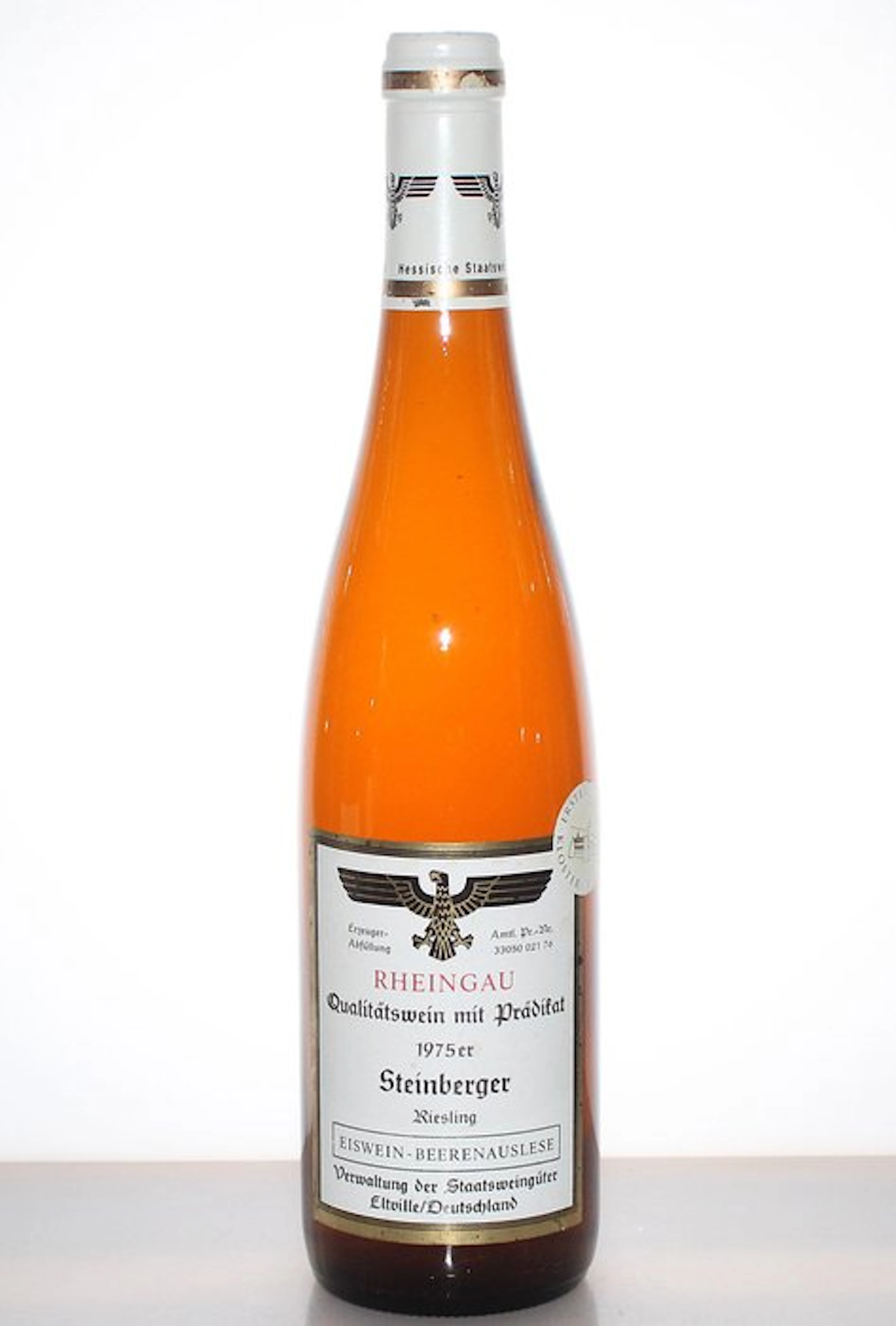 1975 Steinberger Eiswein-Beerenauslese Versteigerungswein...