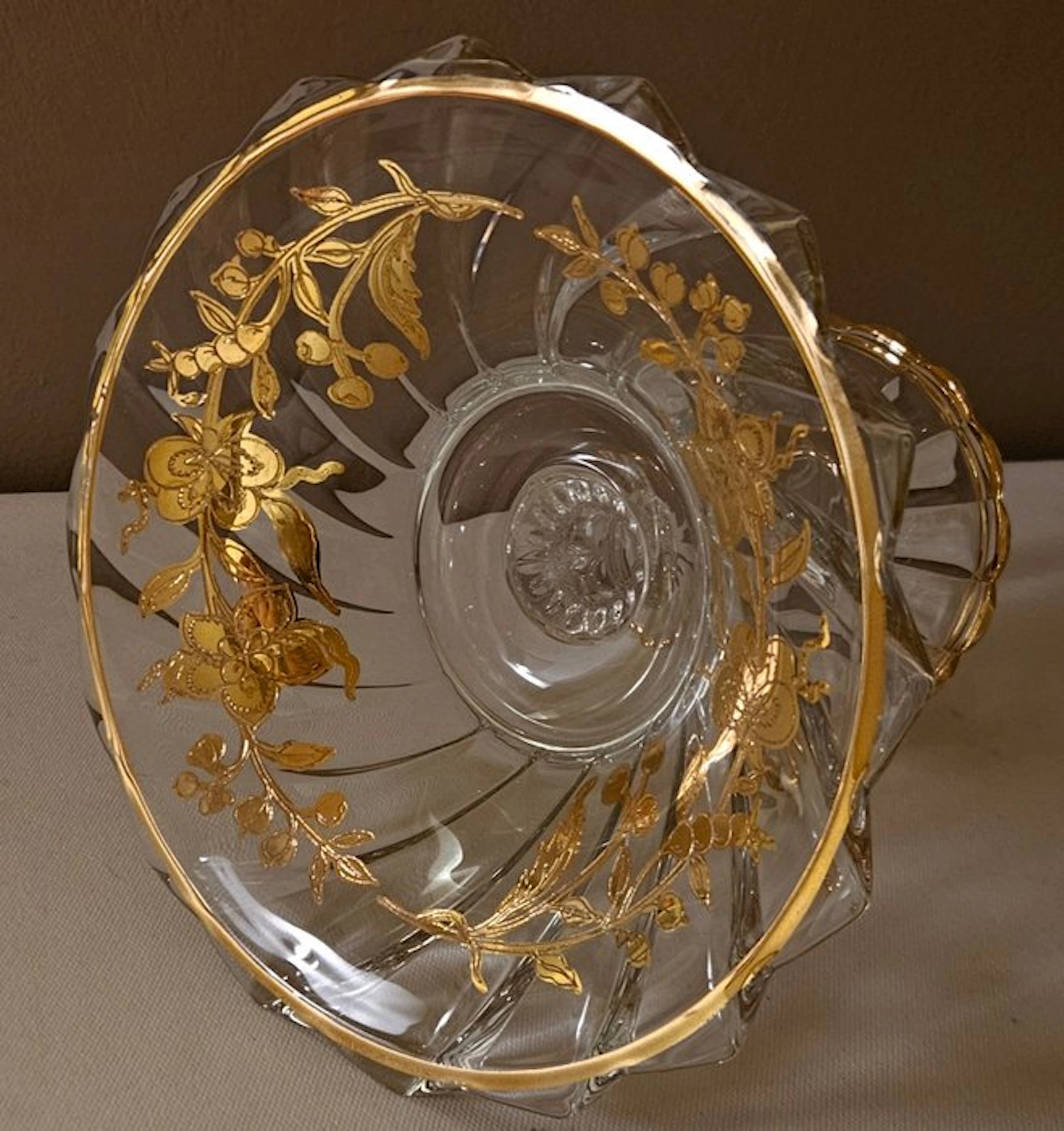 ISMIE showroom - Centrepiece - Gold, Crystal