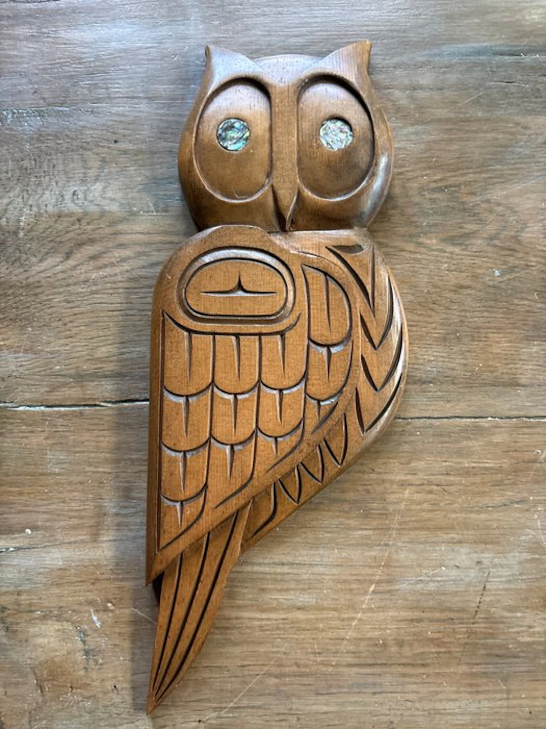 OWL - Owl - Pacific Northwest art - Canada (No reserve price)