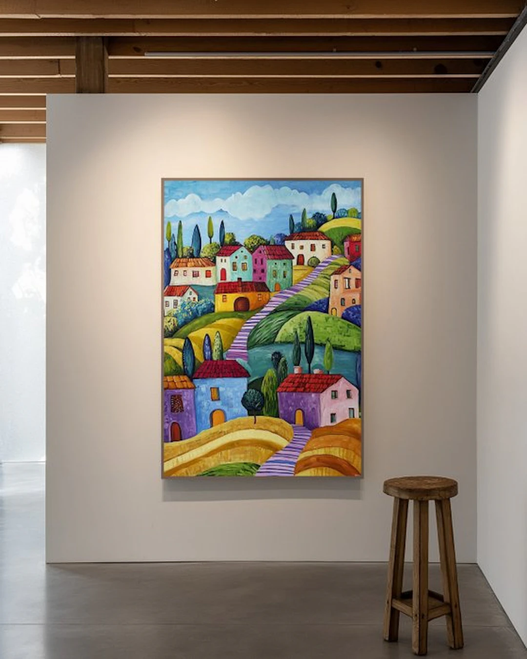 Felix van Horst - Cascading Cottages (XXL)