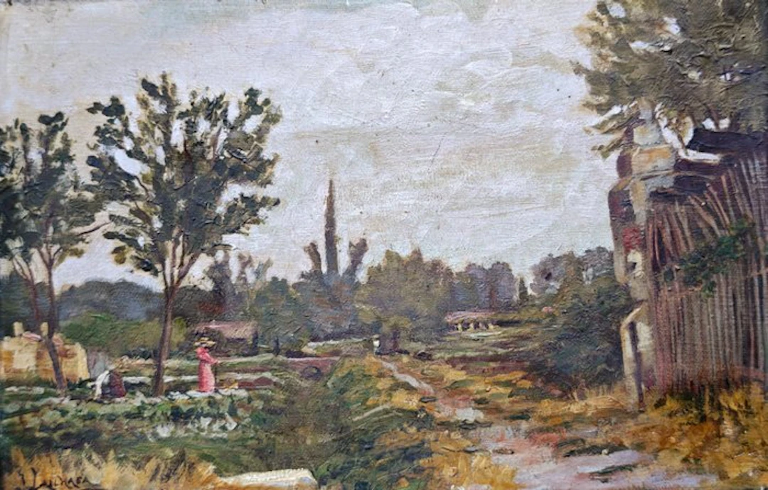 Joseph Lailhaca (1876–1920), Circle of - La campagne française