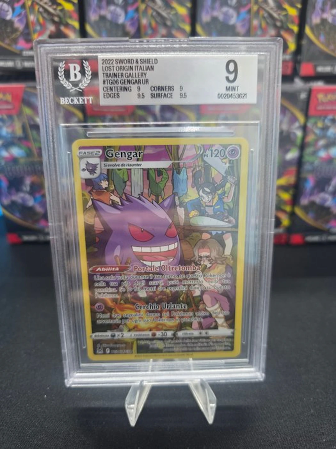 Pokémon - 1 Graded card - Gengar TG06 Full art