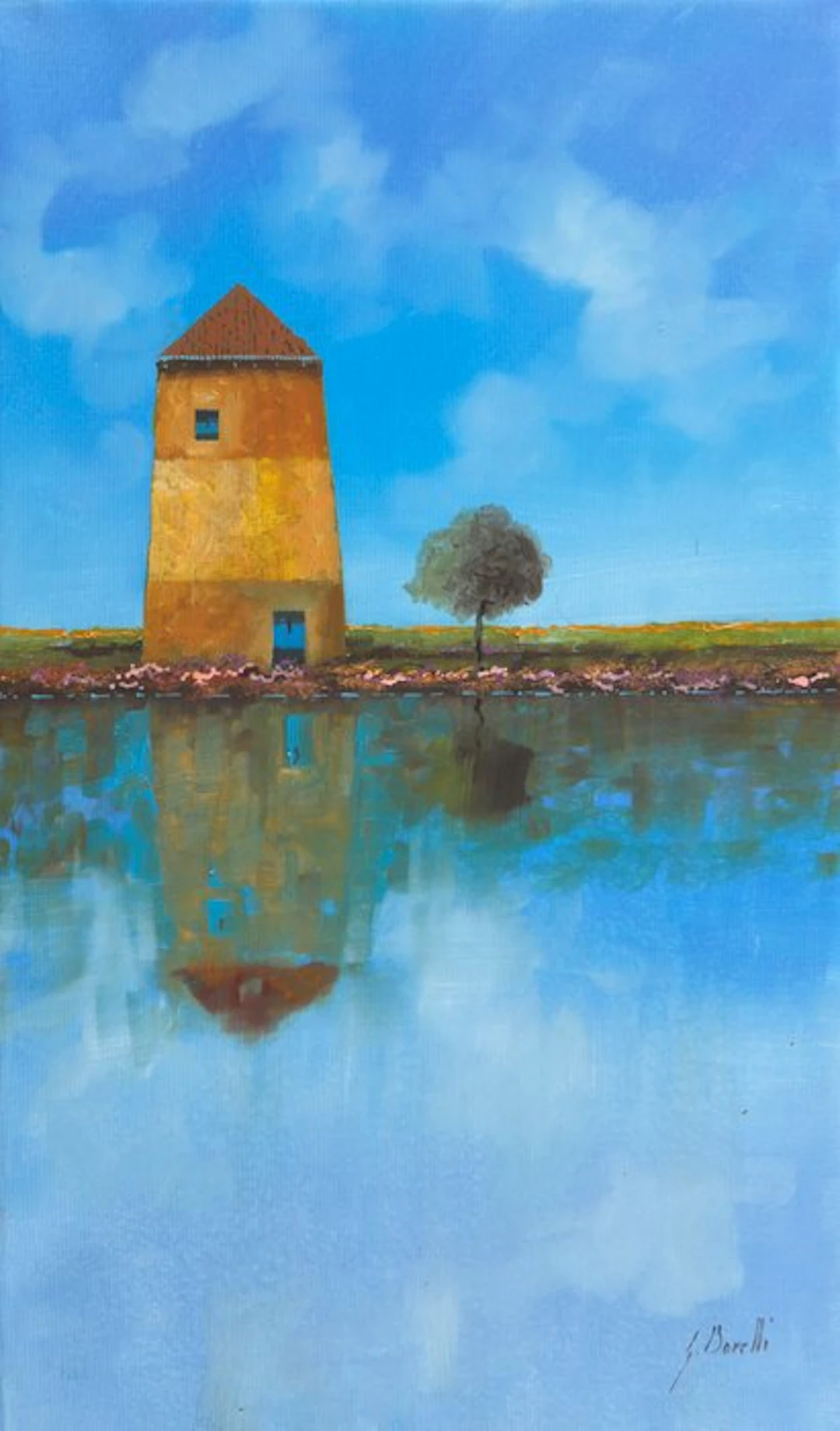 Guido Borelli - torre muraria