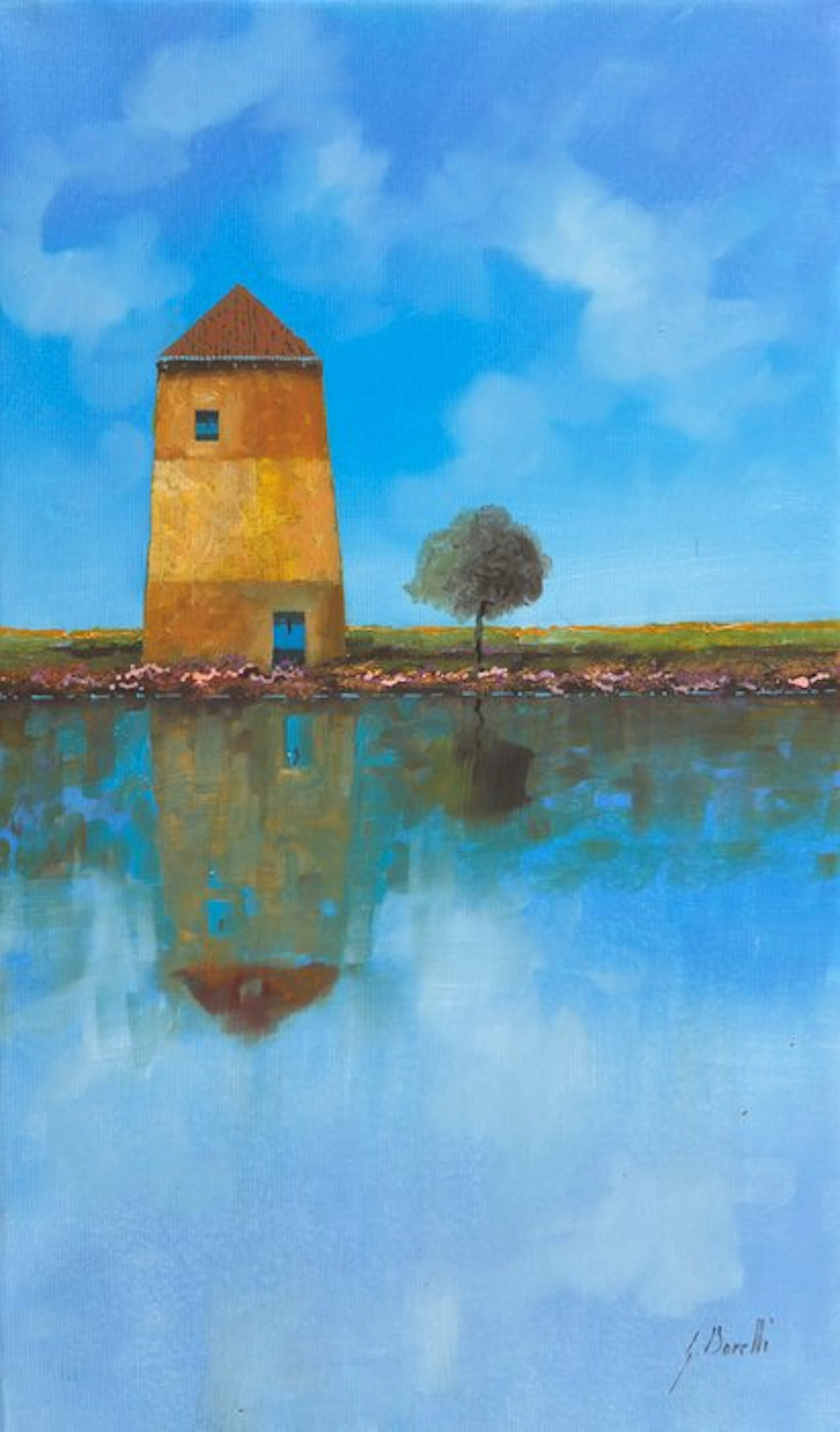 Guido Borelli - torre muraria