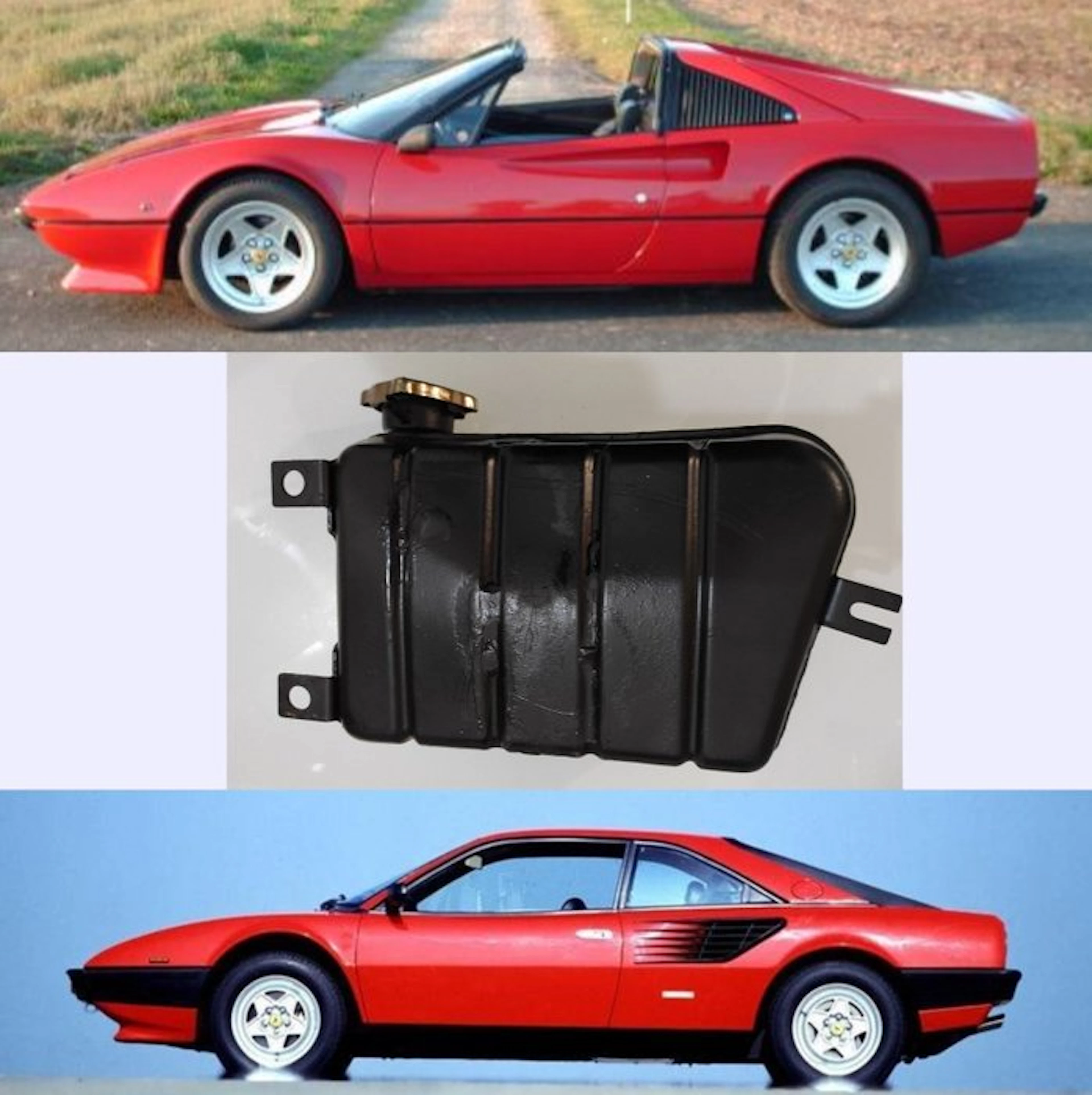 Ferrari 308 Carburetor Mondial 8 Expansion Tank - Ferrari...