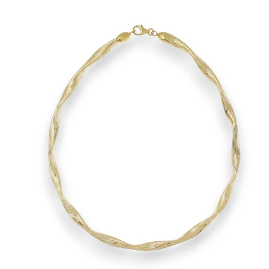 Choker necklace - 18 kt. Yellow gold - 18k choker necklace, 5.6 g