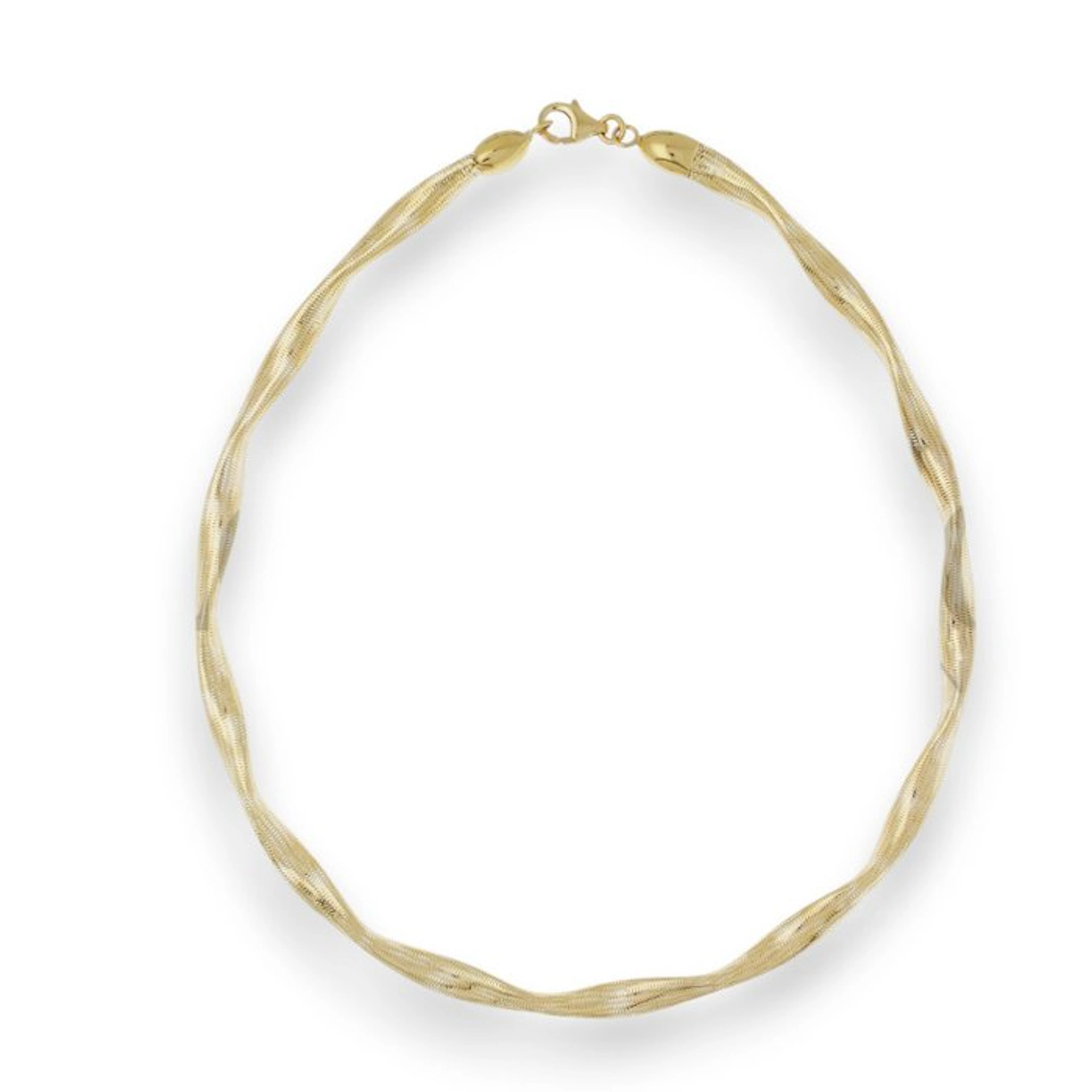 Choker necklace - 18 kt. Yellow gold - Girocollo necklace, 18k, 5.4 g