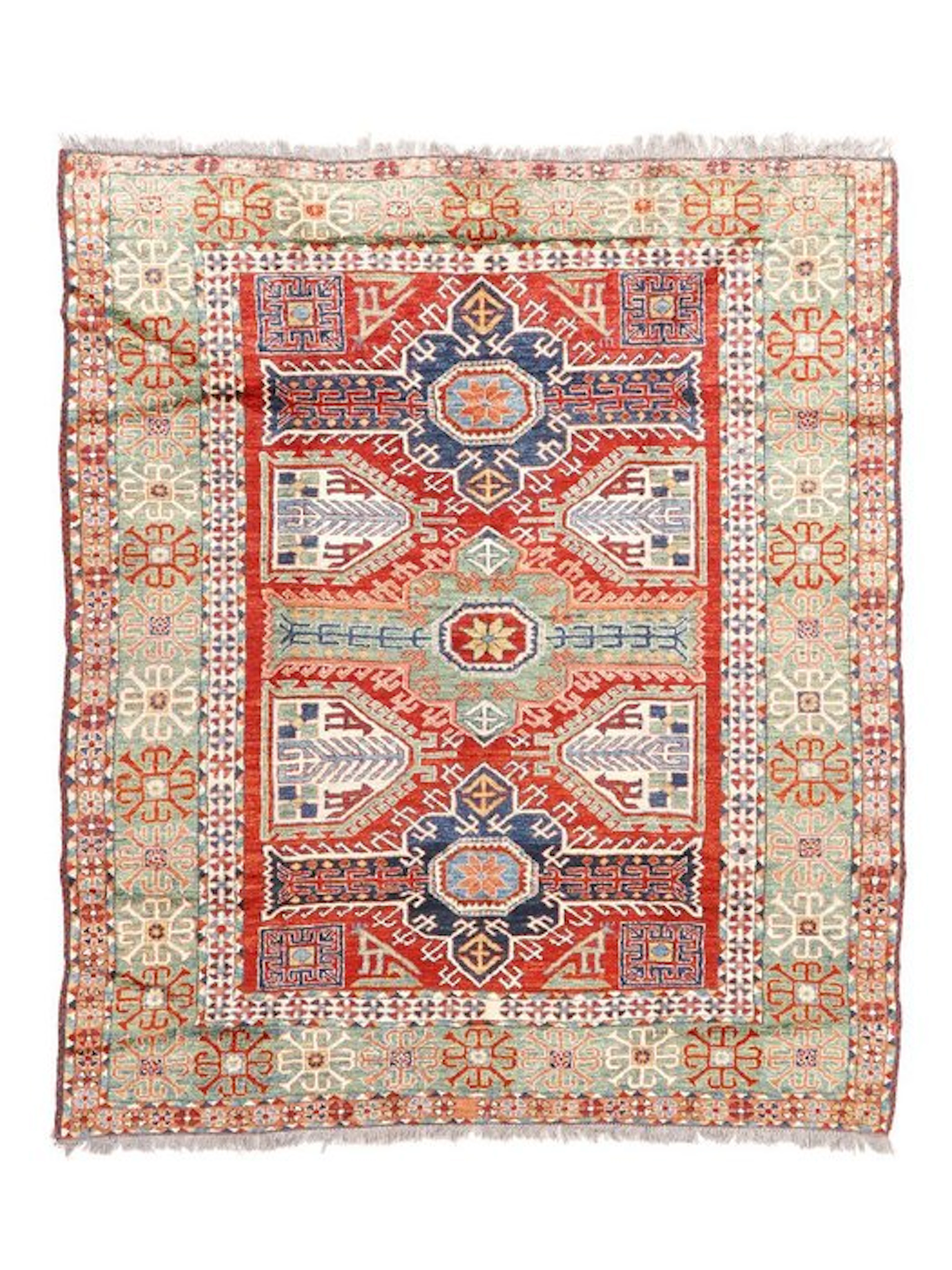 Semi-Antique Caucasian Kazakh - Rug - 236 cm - 206 cm