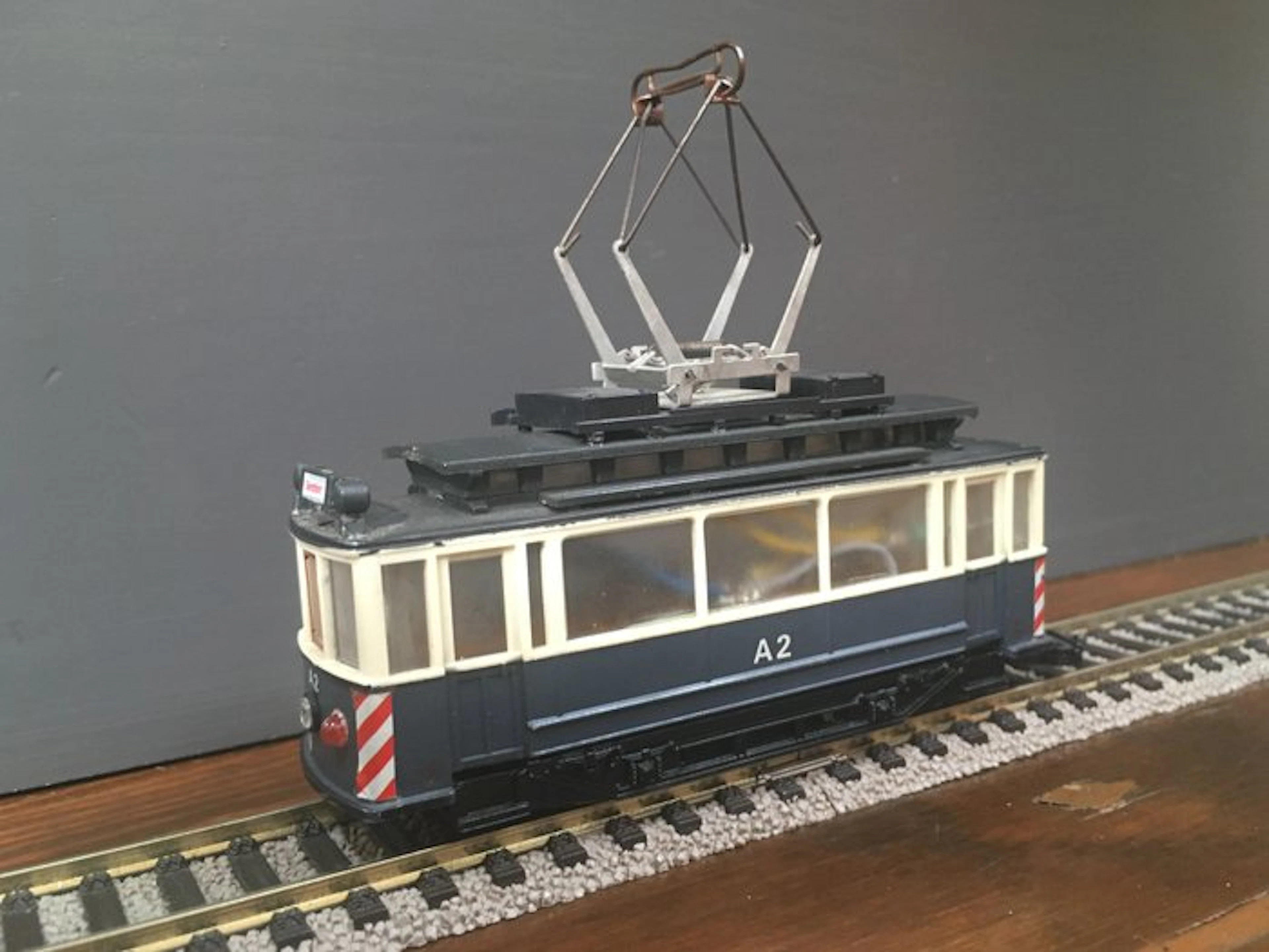 Gogtram H0 - 3640 - Model tram (1) - Dienstfahrt Nr. A2