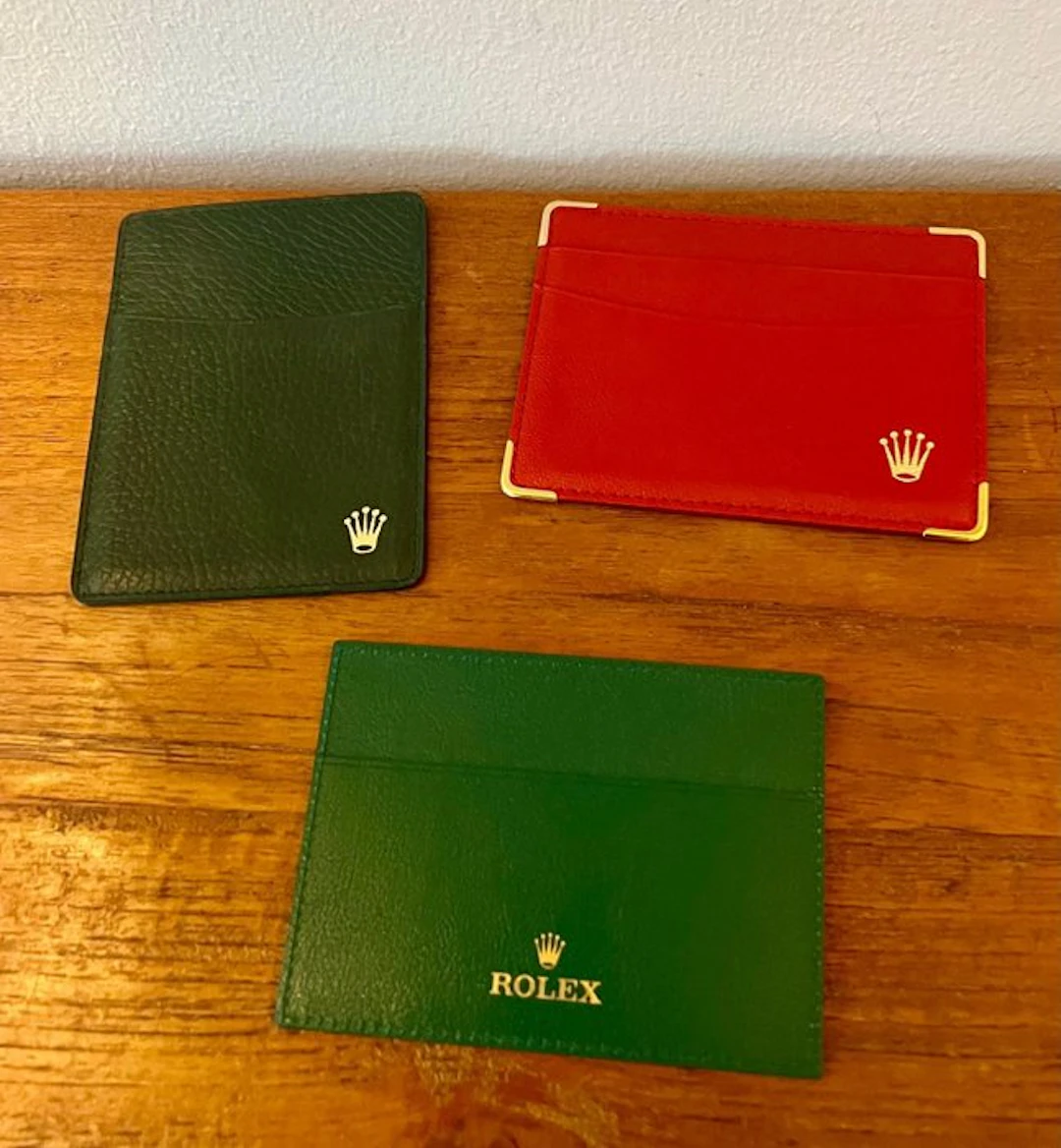 Rolex - 3 items - credit card Holders 100% Original - Rolex Geneva Switzerland