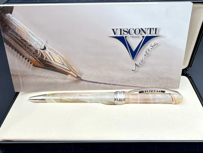 Visconti - Van Gogh Pearl Marbled - Ballpoint pen
