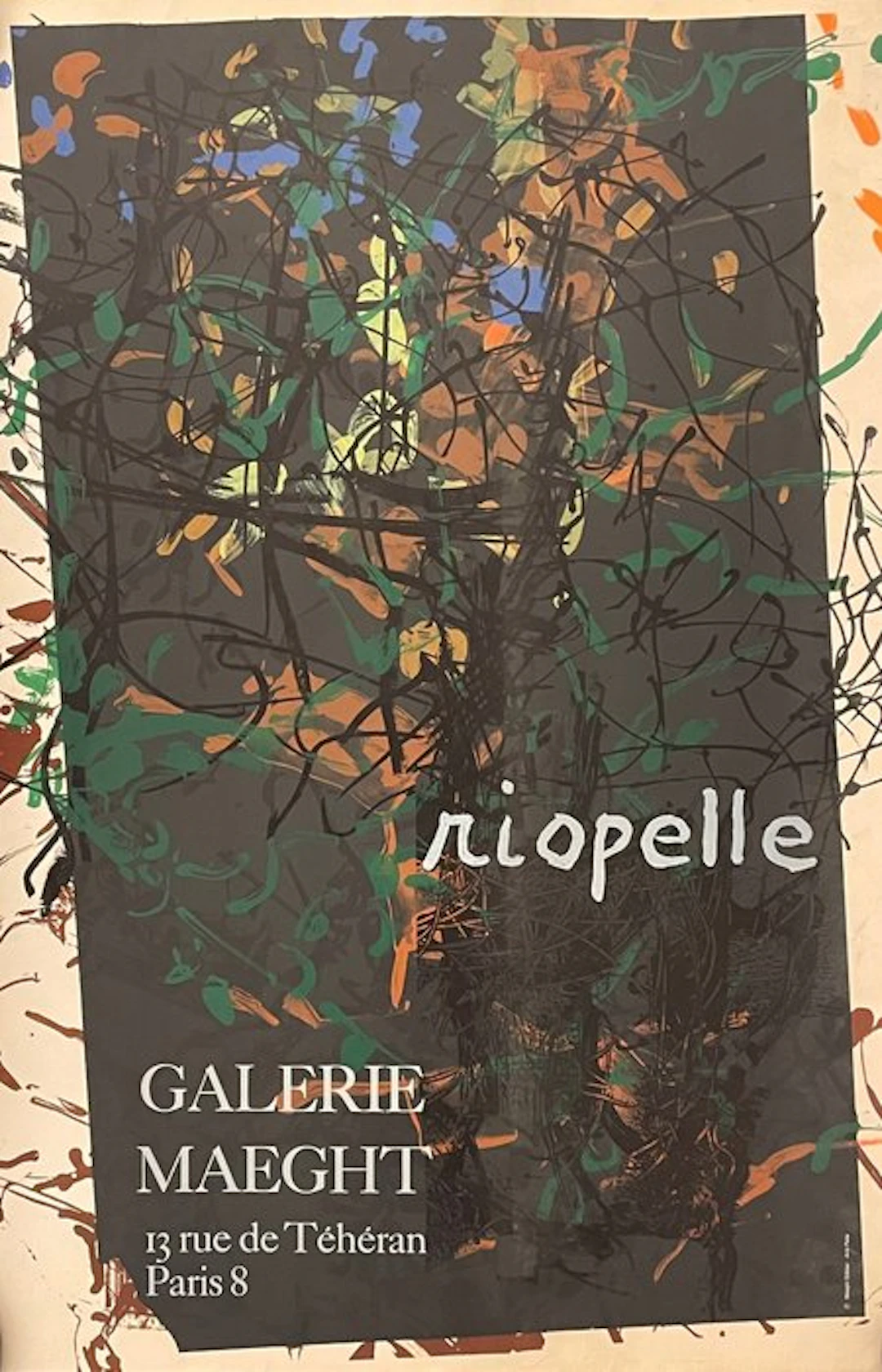 Jean Paul Riopelle - GALERIE MAEGHT - RIOPELLE - 1960s