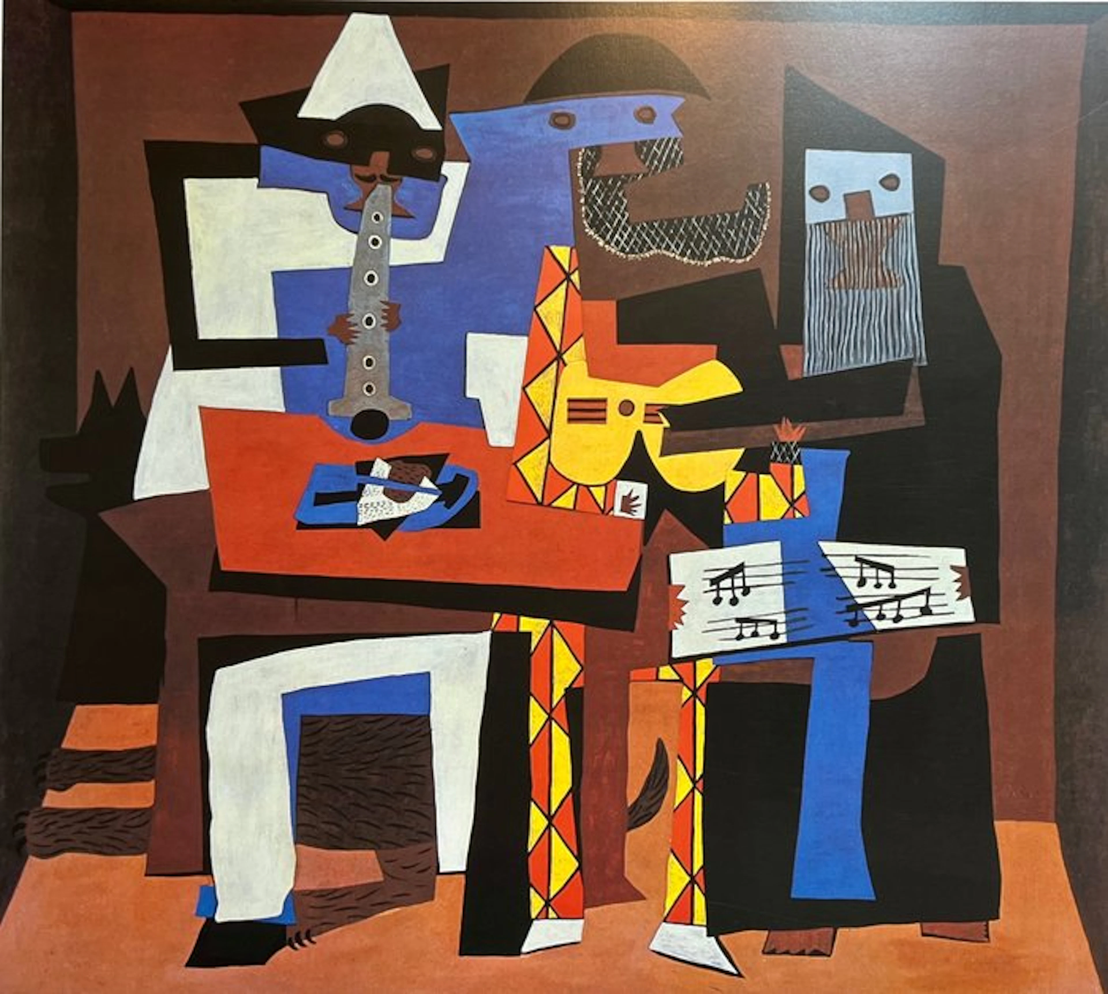 Pablo Picasso - Tres músicos (Three Musicians)