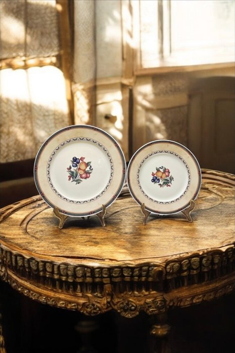 Heinrich Winterling Bavaria - Dinner set - Porcelain - 16 vintage plates