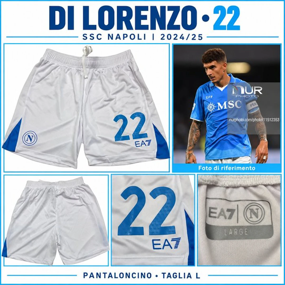 Giovanni Di Lorenzo 22 – Napoli EA7 2024/25 –...