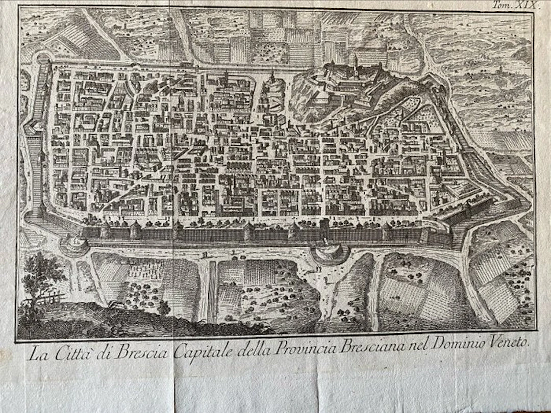 Salmon Thomas (1679-1767) - La Città di Brescia Capitale...