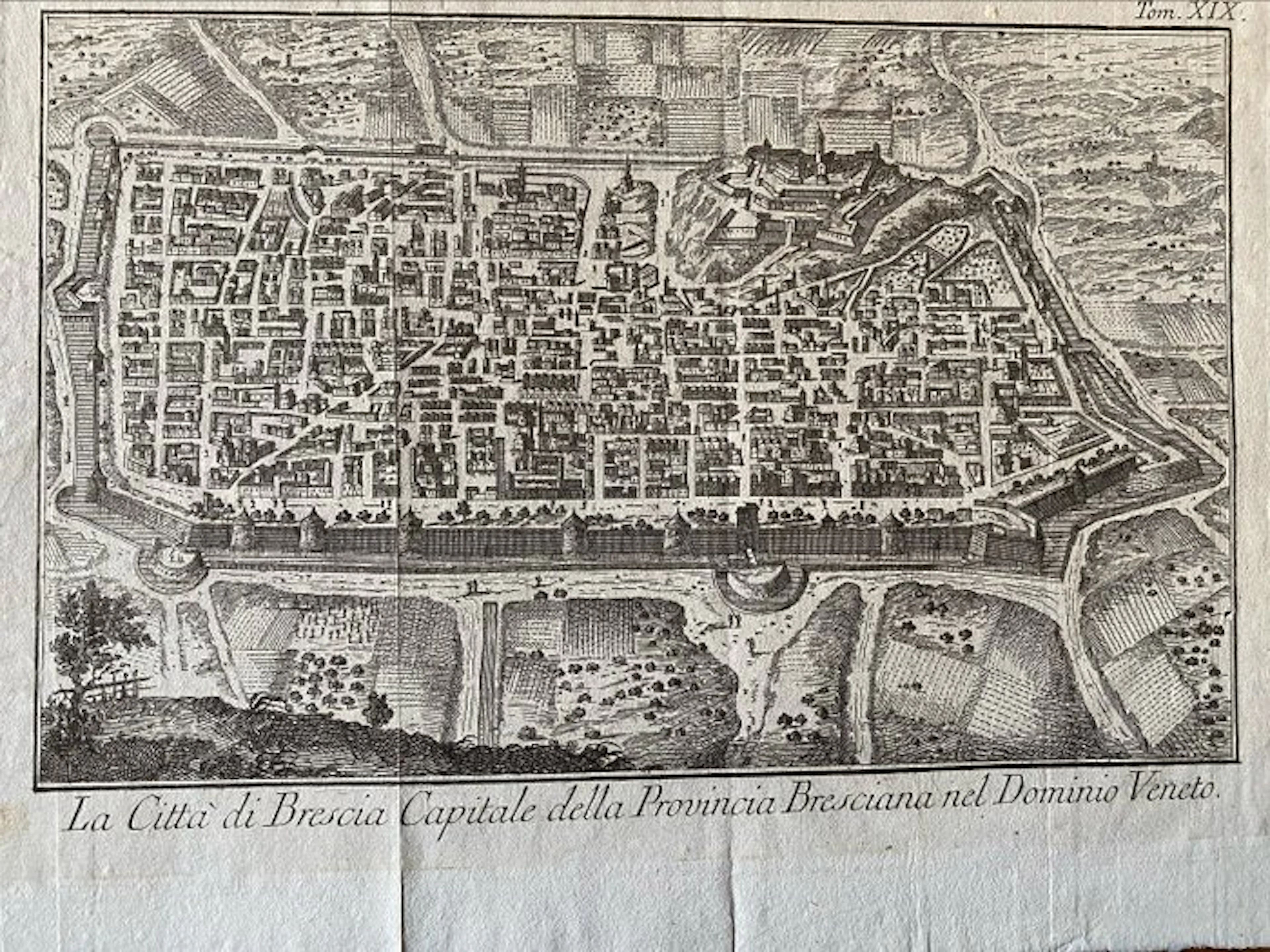Salmon Thomas (1679-1767) - La Città di Brescia Capitale...