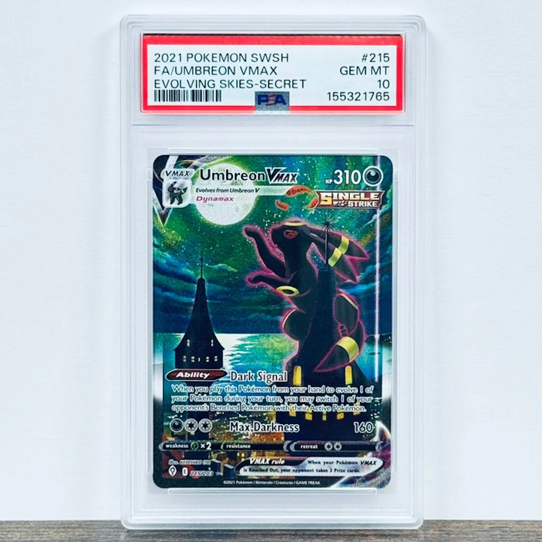 Pokémon Graded card - Umbreon Vmax 215 - Pokémon - PSA 10...