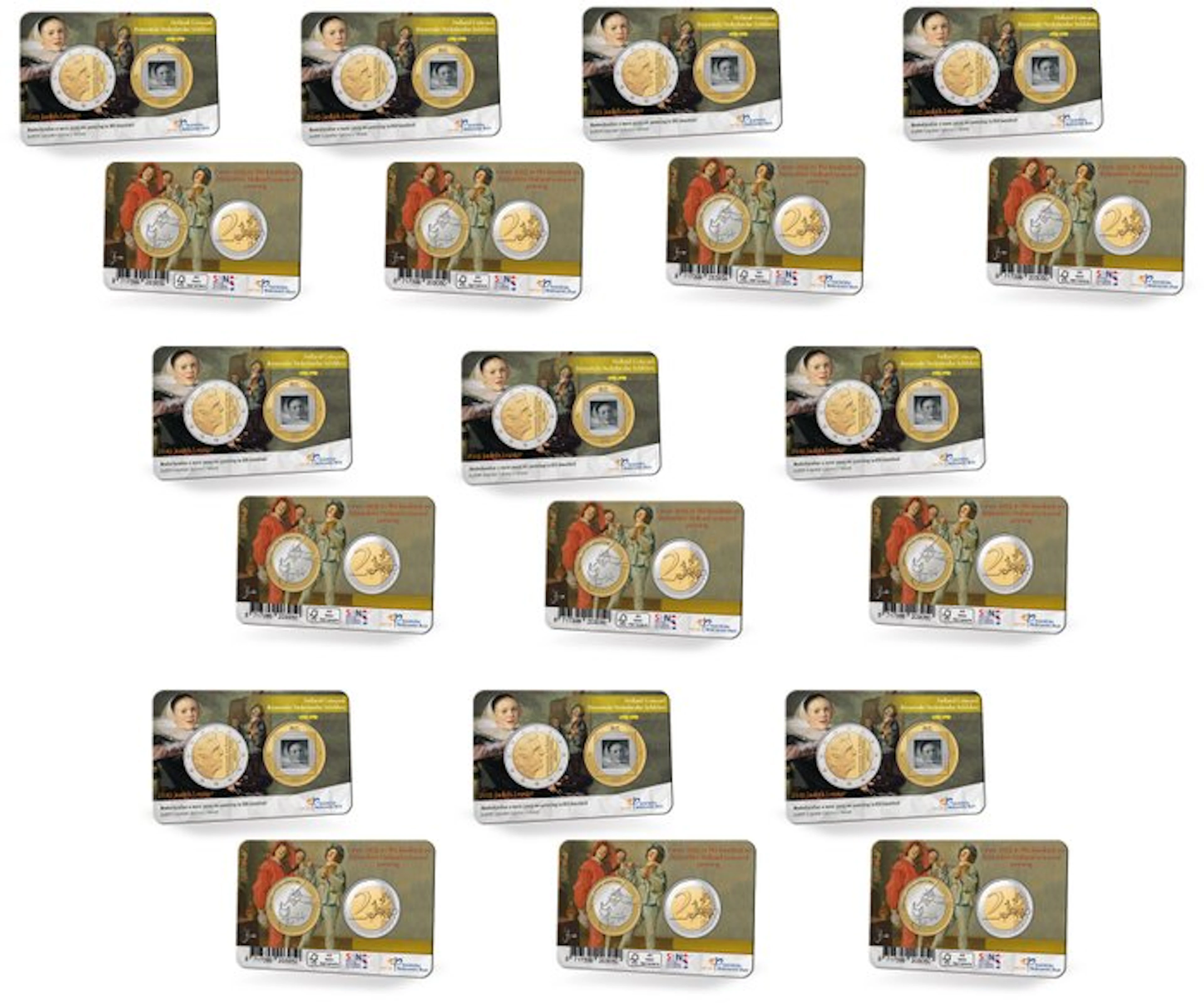 Netherlands. Coin Card 2025 (10 coincards)