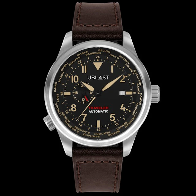 Ublast - Traveler Automatic World Time - REF.UBTR47BN - Men - 2026
