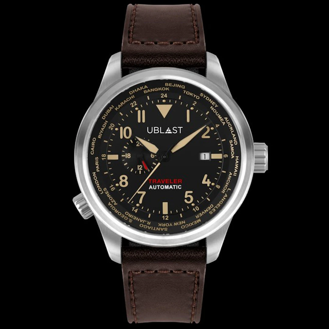 Ublast - Traveler Automatic World Time - REF.UBTR47BN - Men - 2026