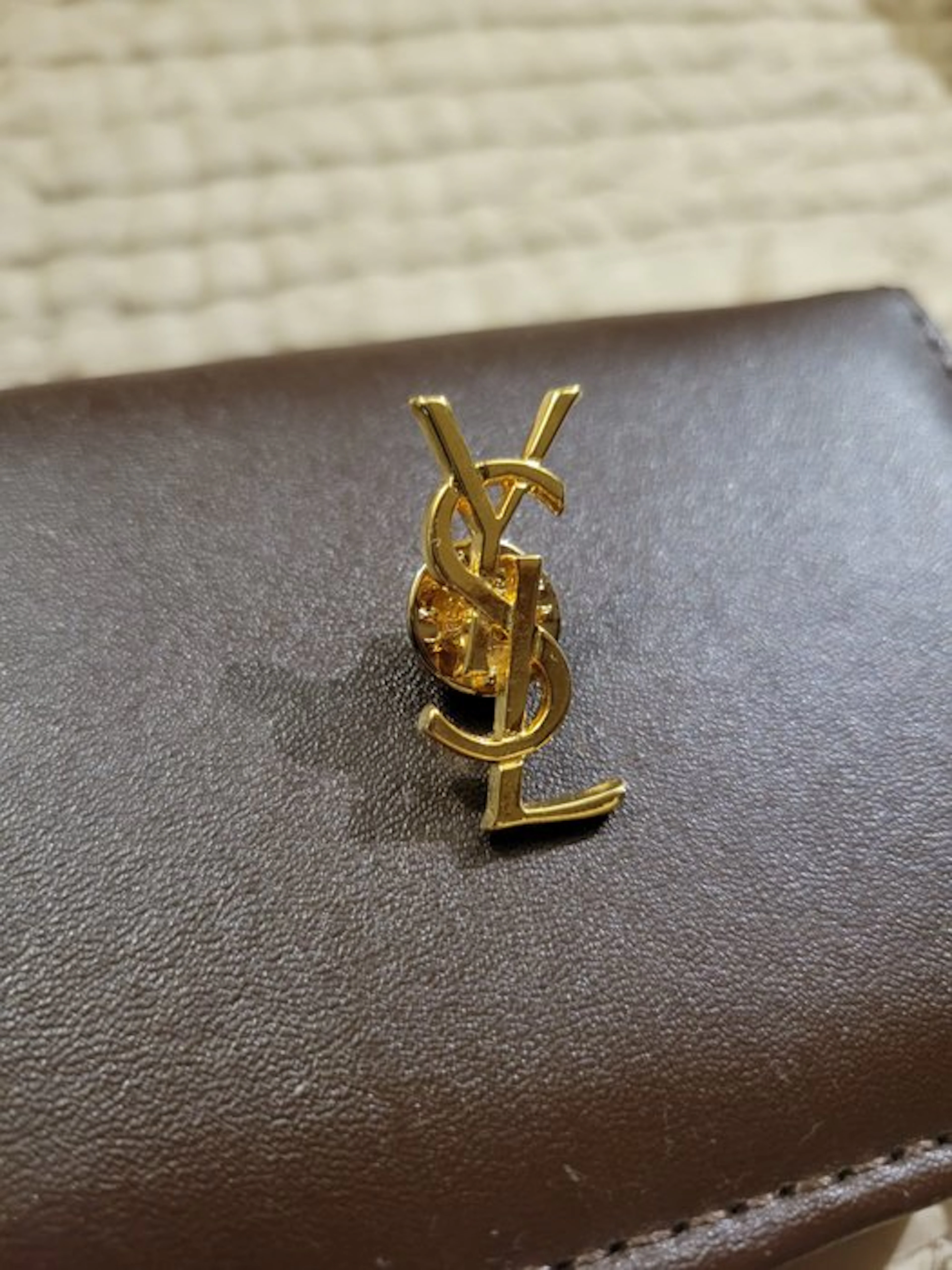 Yves Saint Laurent - Steel - Brooch