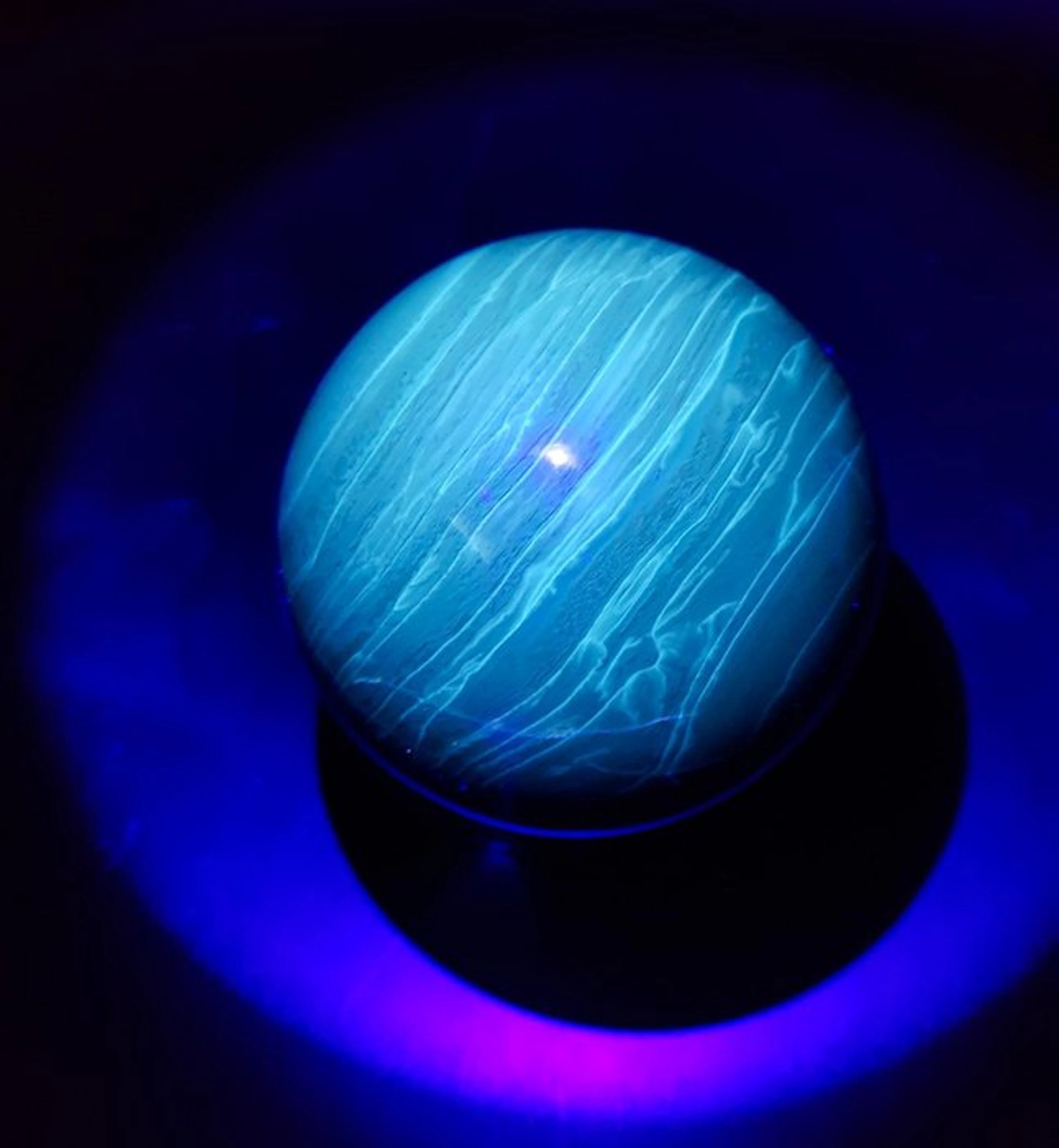 Amber - Amber - Jupiter like Sphere XL Freeform - 10 cm - 10 cm