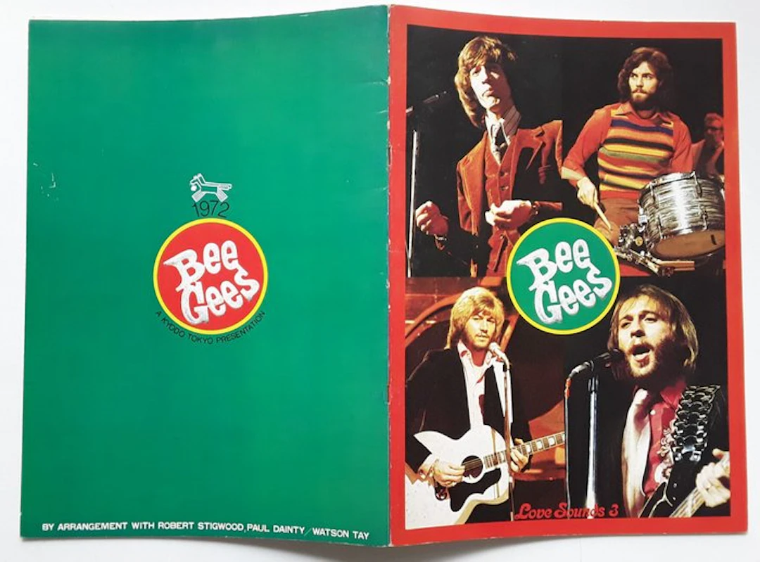 Bee Gees - Tour Book - 1972