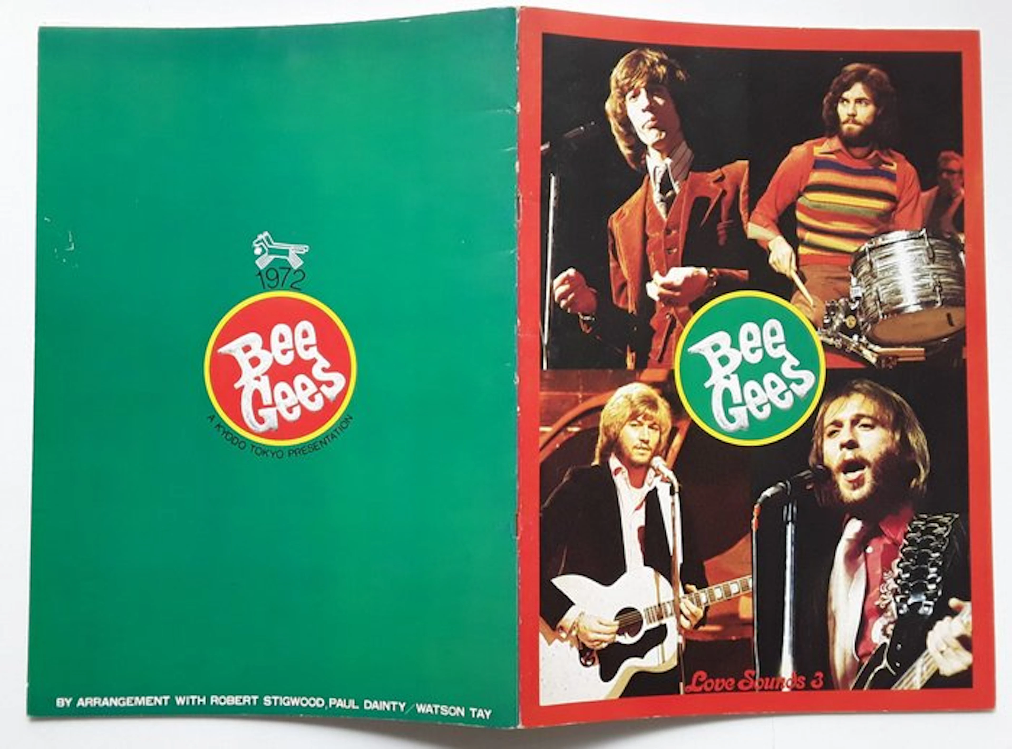 Bee Gees - Tour Book - 1972