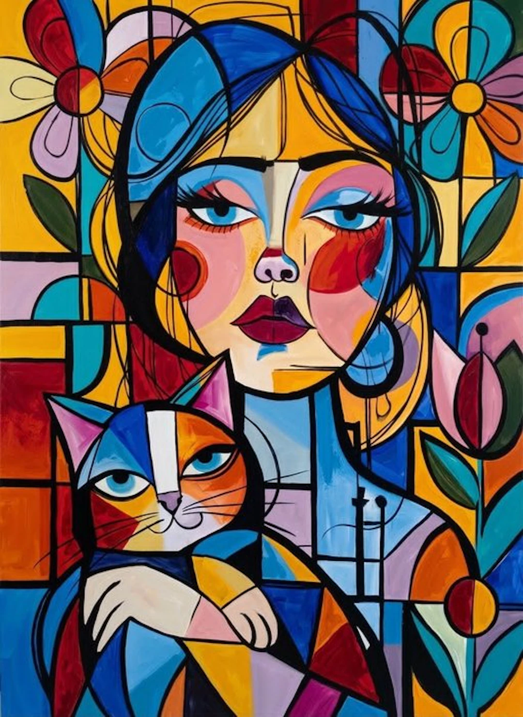 Kiri Aguilera (1982) - XL - Sinfonía Floral y Felina