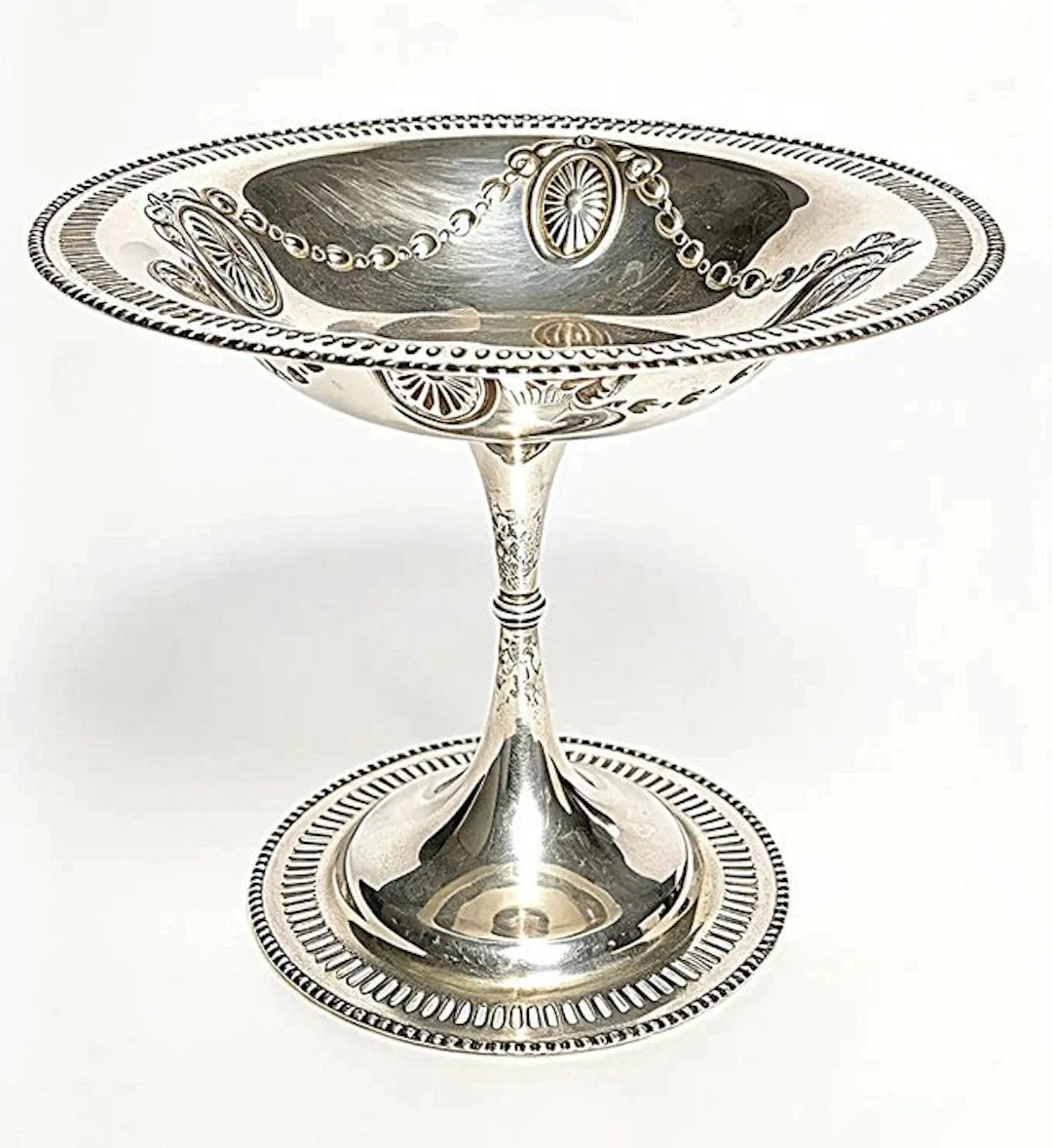Stem bowl - Tazza - Fußschale - Silverplated - Cup – Henry Williamson
