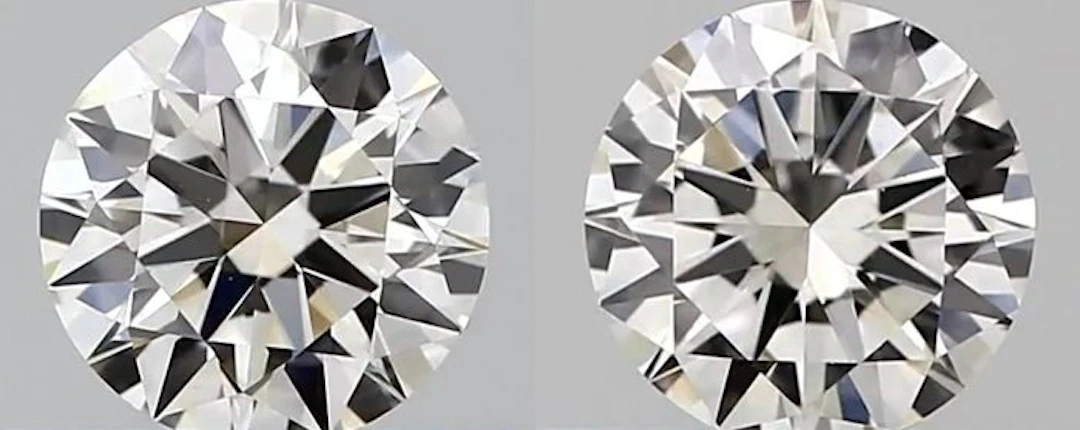 No reserve price - 2 pcs Diamond (Natural) - 0.60 ct...