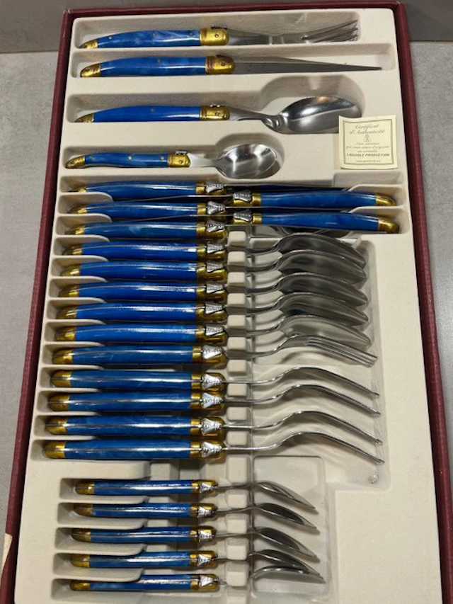 Laguiole - Cutlery set for 6 - Steel