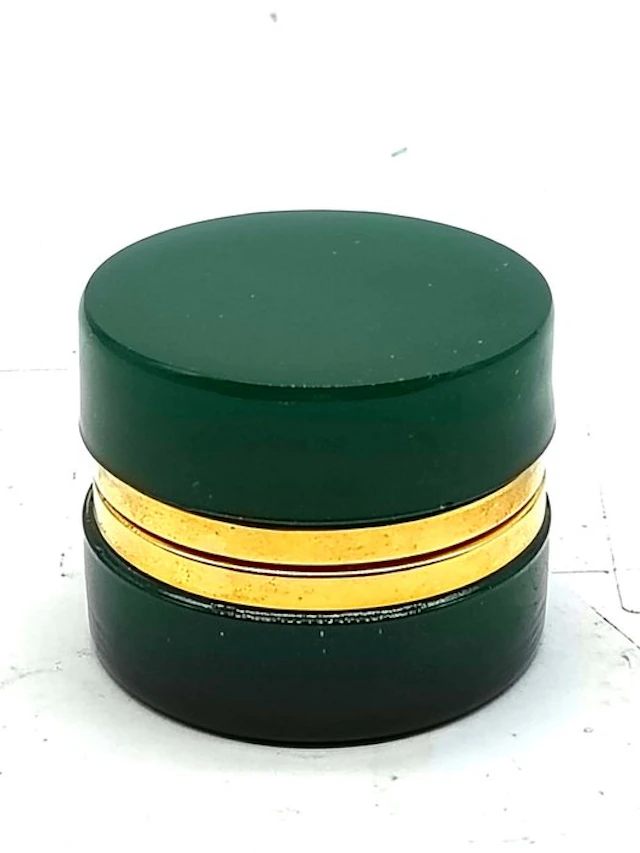 Jewellery box - Small opaline jewelry box in intense...