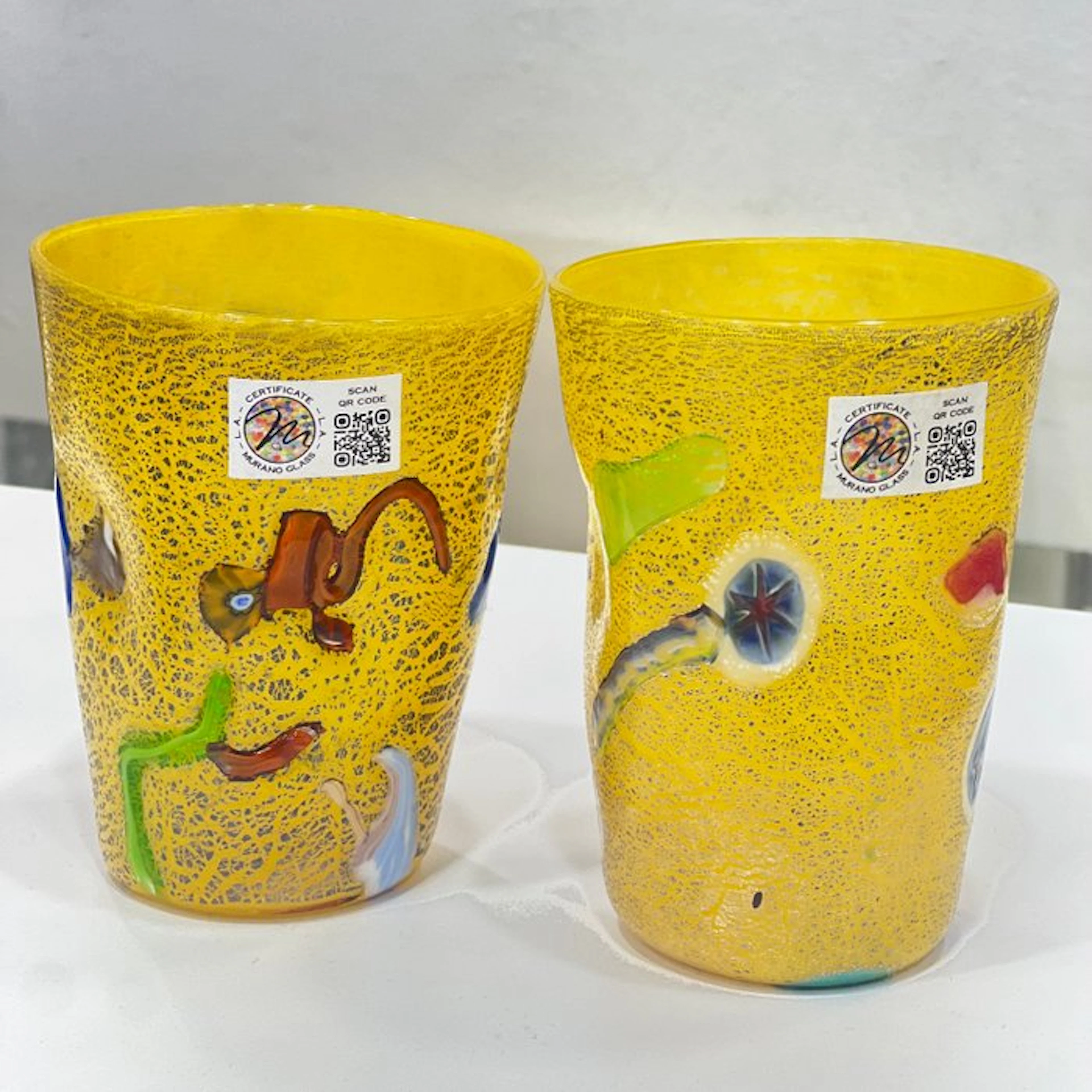 Filippo Maso - Drinking set (2) - Murano glass