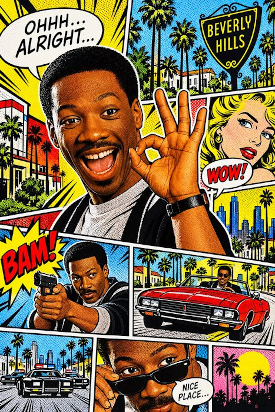 Beverly Hills Cop (film 1984) - Eddie Murphy - Artbox