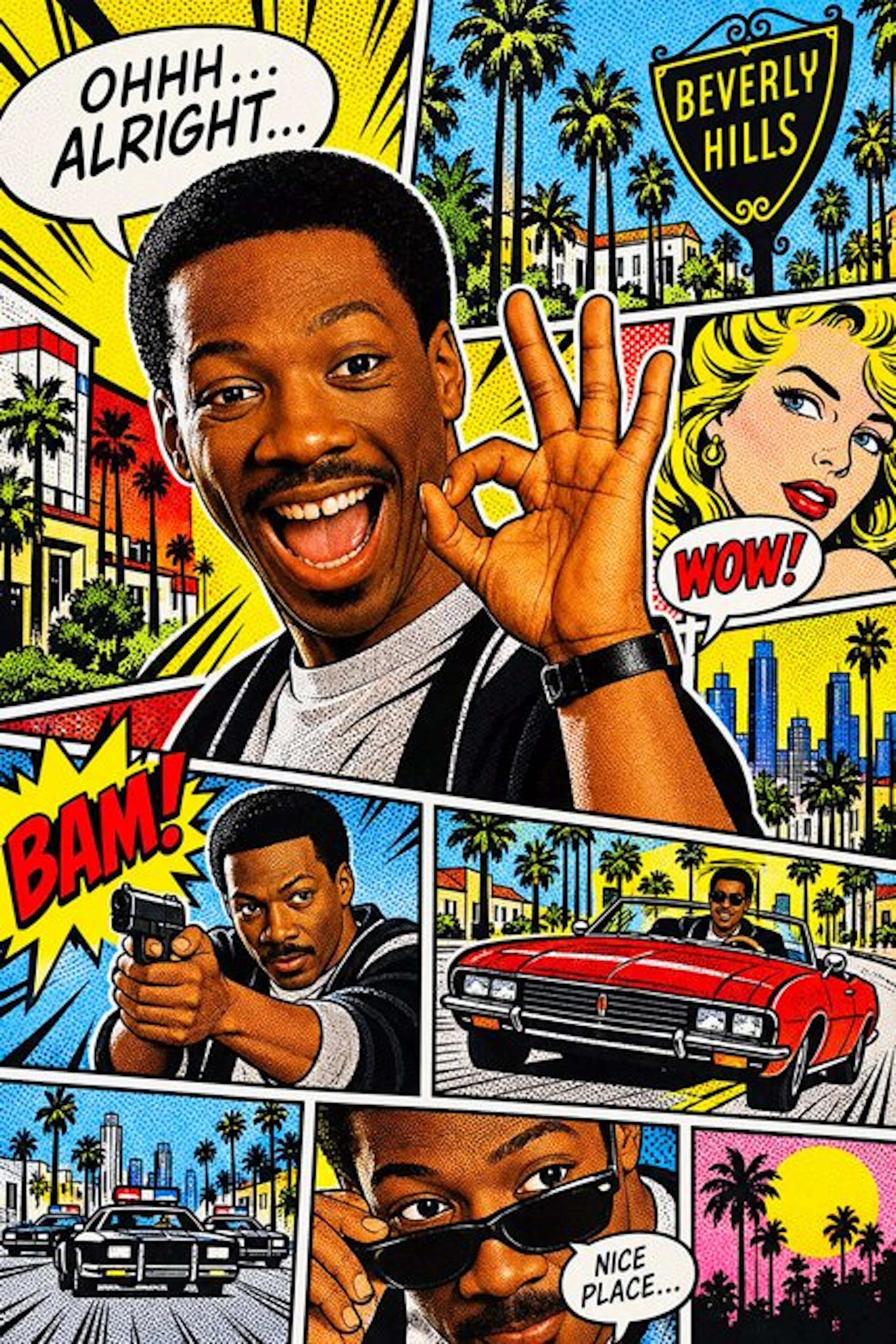 Beverly Hills Cop (film 1984) - Eddie Murphy - Artbox
