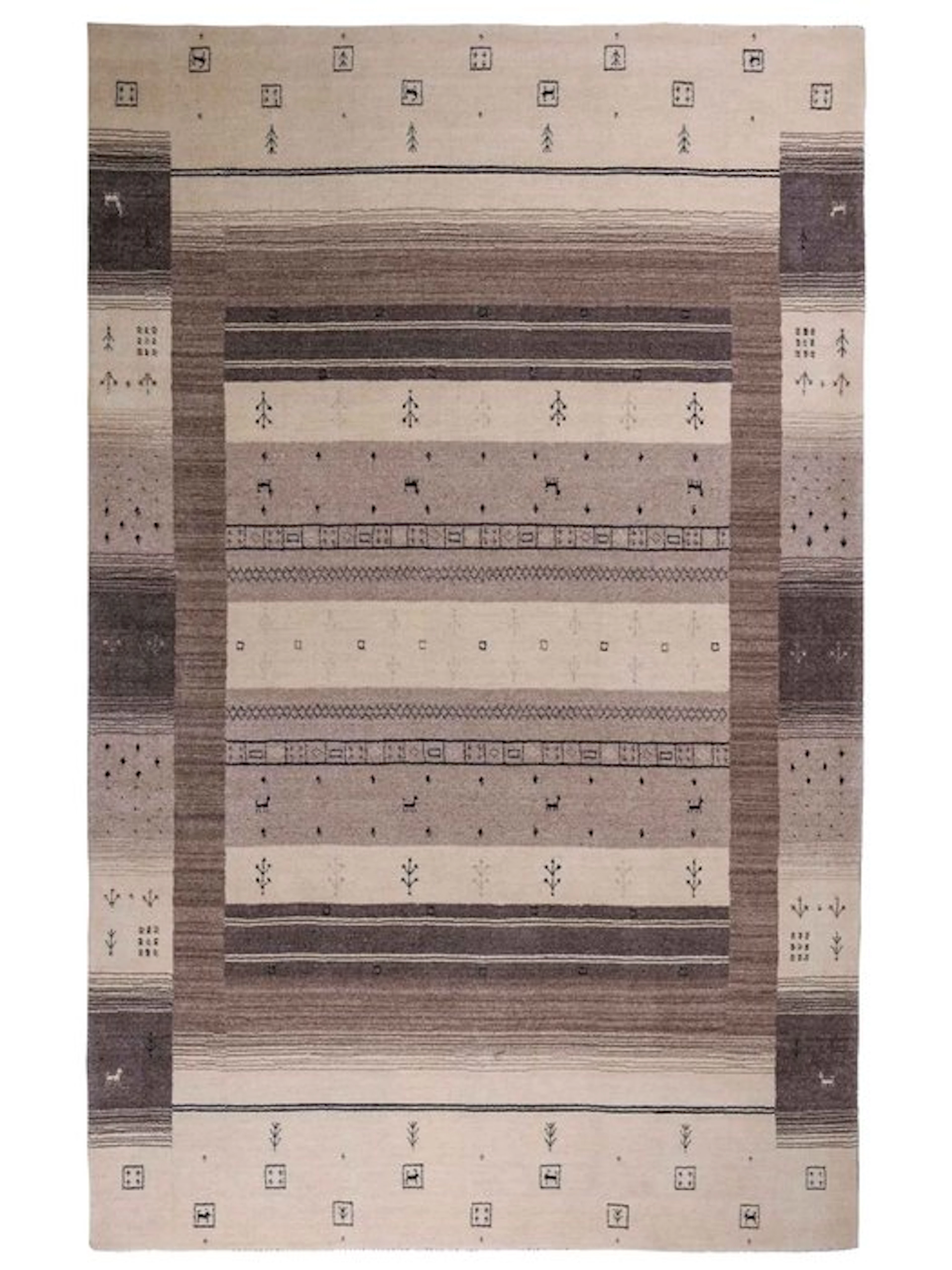 Gabbeh - Rug - 244 cm - 170 cm - handwoven wool rug