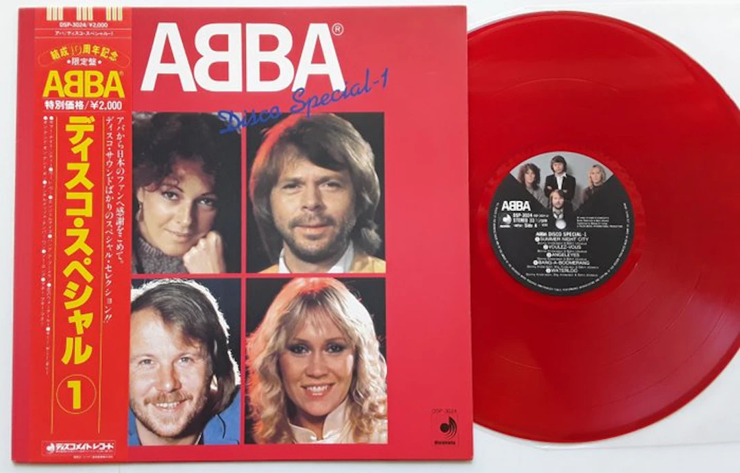 ABBA - LP - JAPAN - Disco Special-1 - RED VINYL - Vinyl...