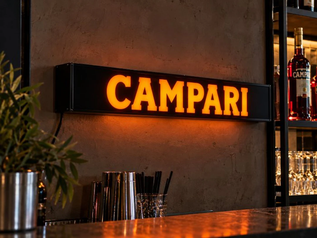 Campari light - Lighted sign - Aluminium, Plastic