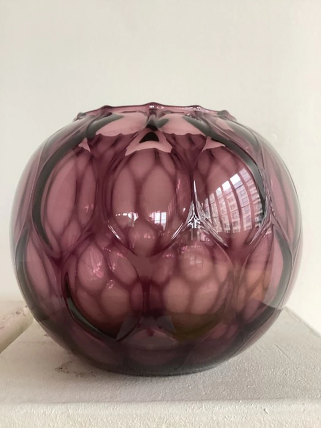 verrerie Doyen - Vase - Glass - Ball Vase