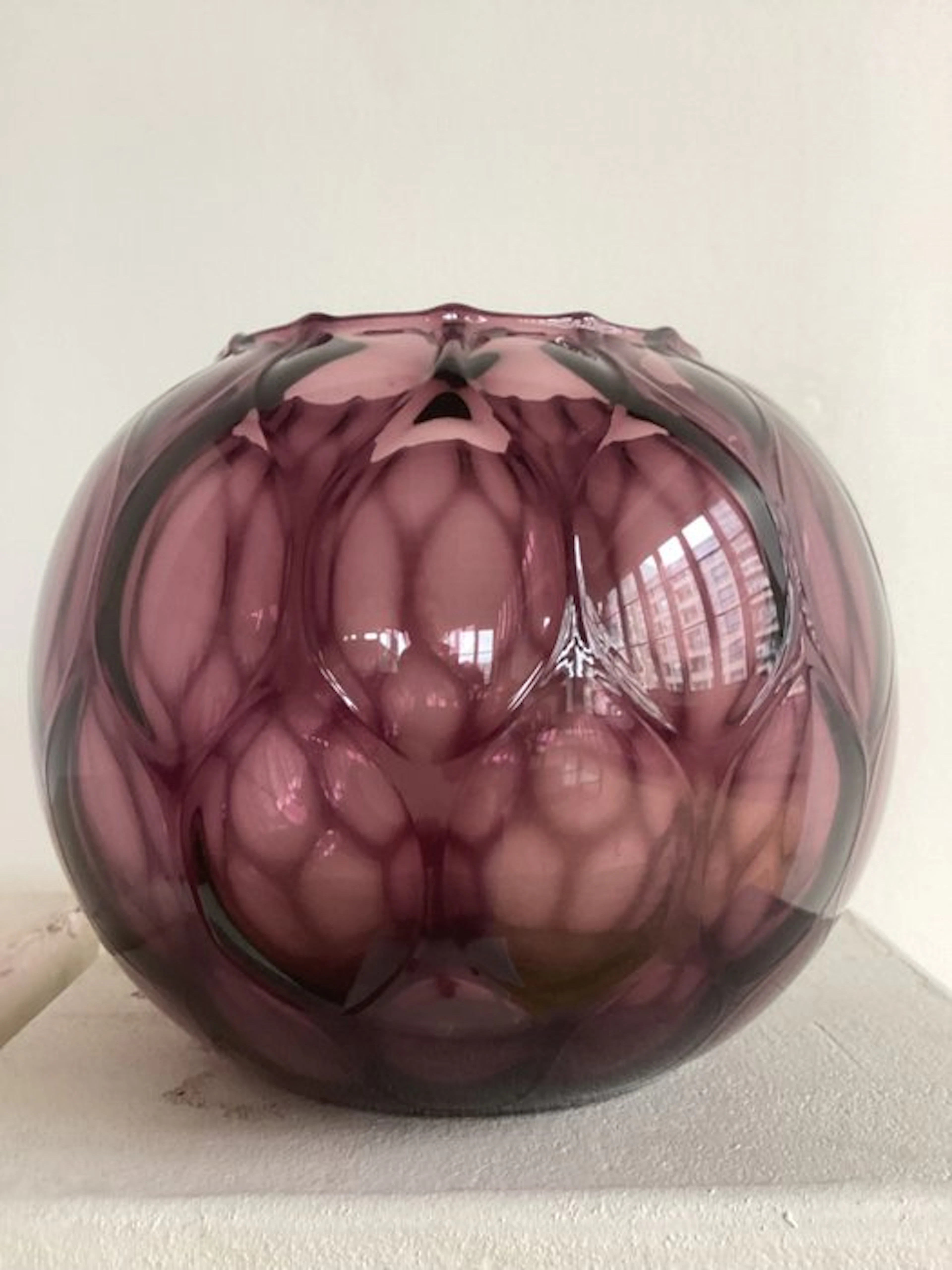 verrerie Doyen - Vase - Glass - Ball Vase
